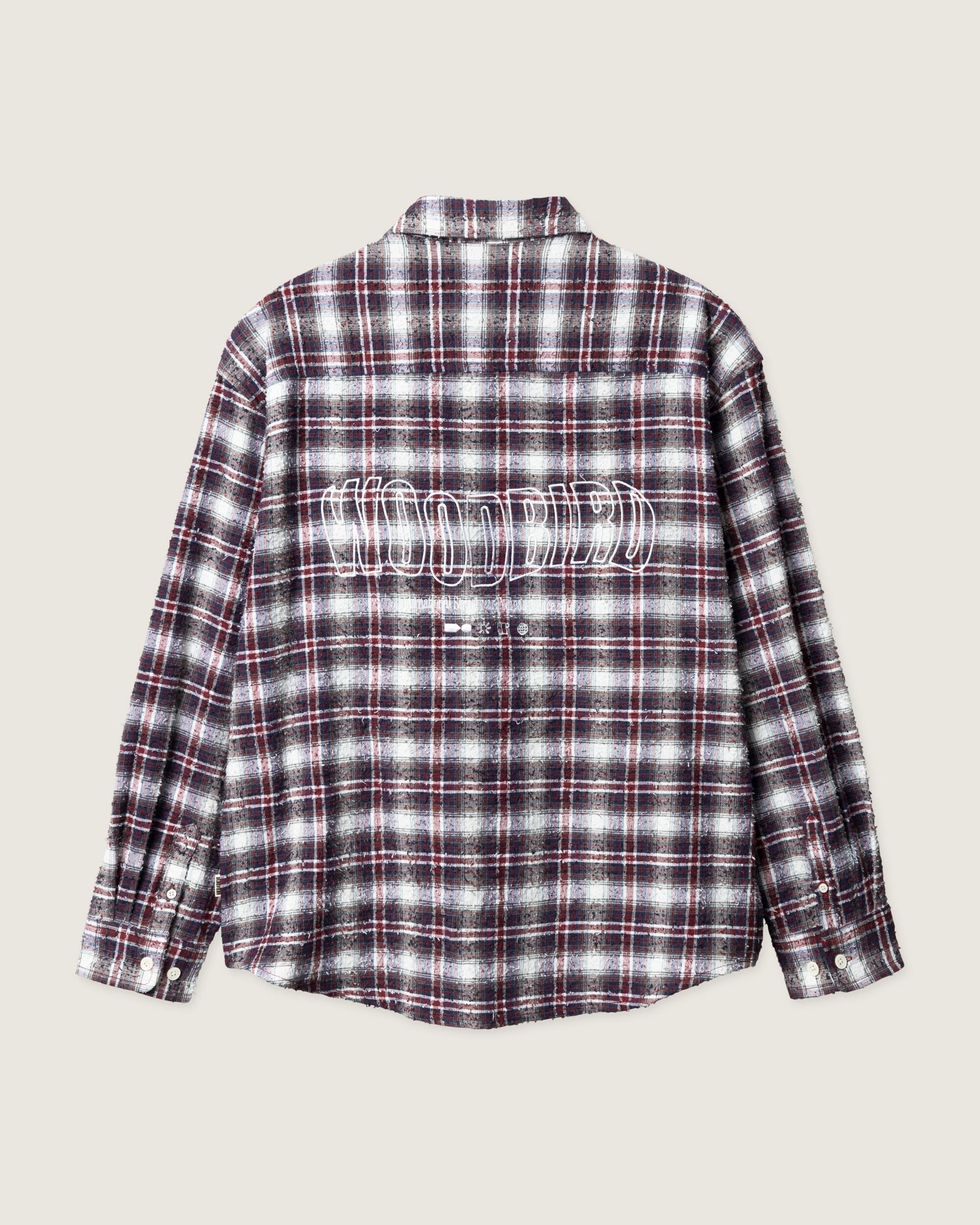 Woodbird WBJong Em Check Shirt Shirts Red Check