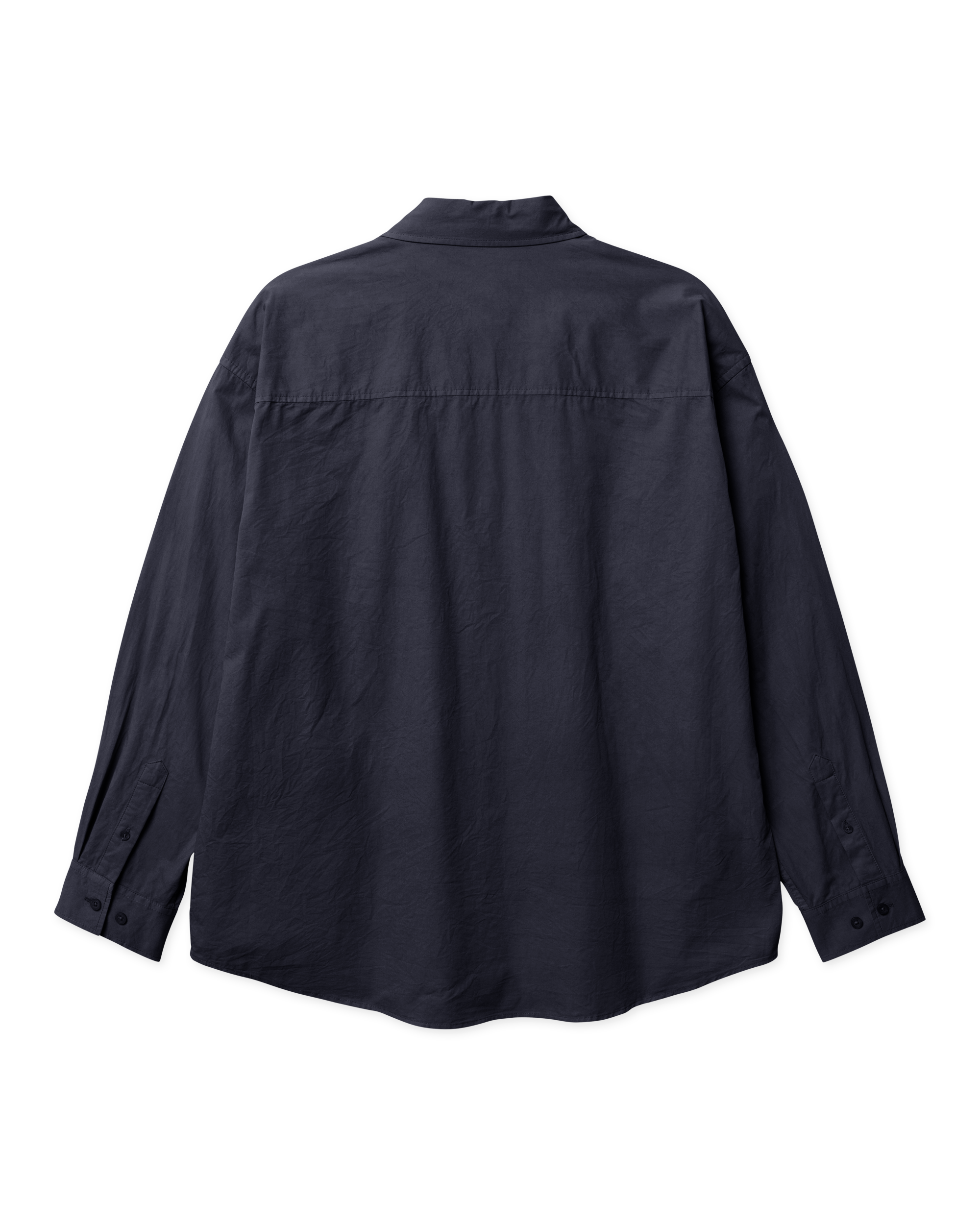 Woodbird WBJong Washed Shirt Shirts Navy