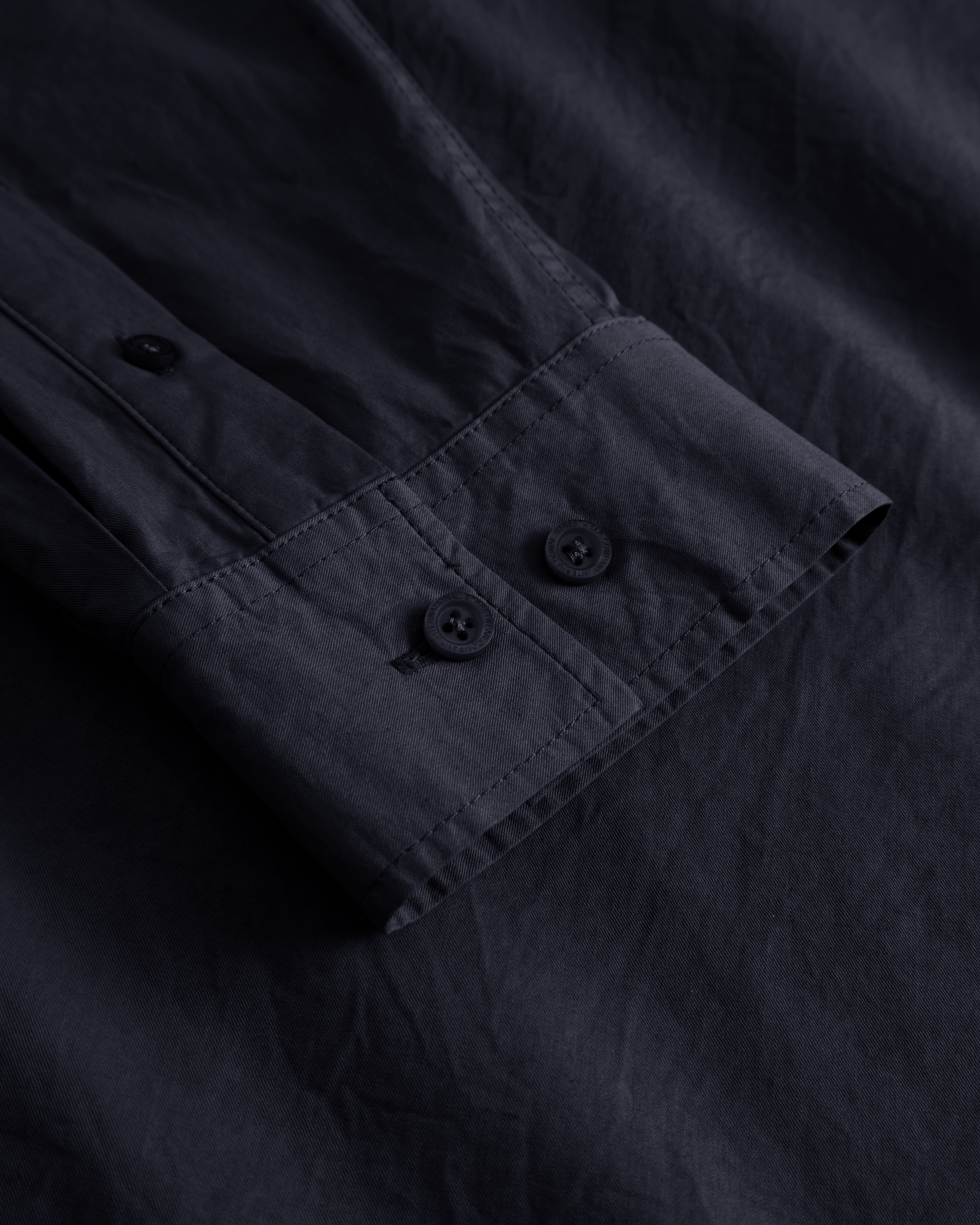 Woodbird WBJong Washed Shirt Shirts Navy