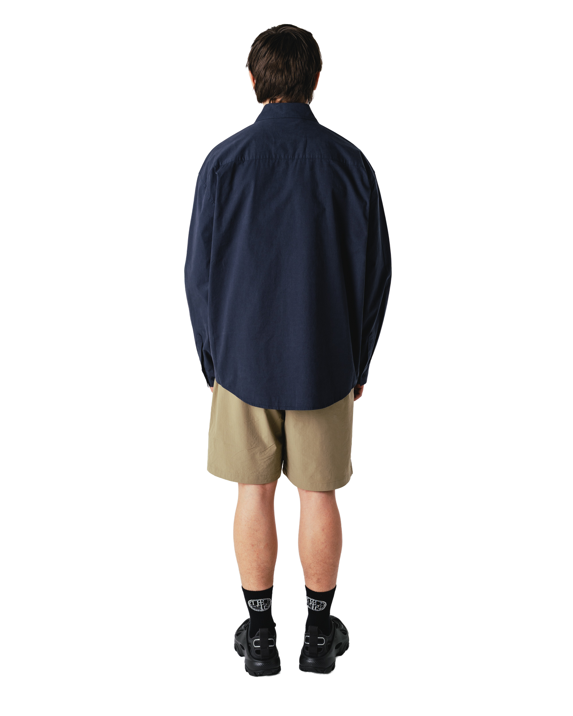 Woodbird WBJong Washed Shirt Shirts Navy