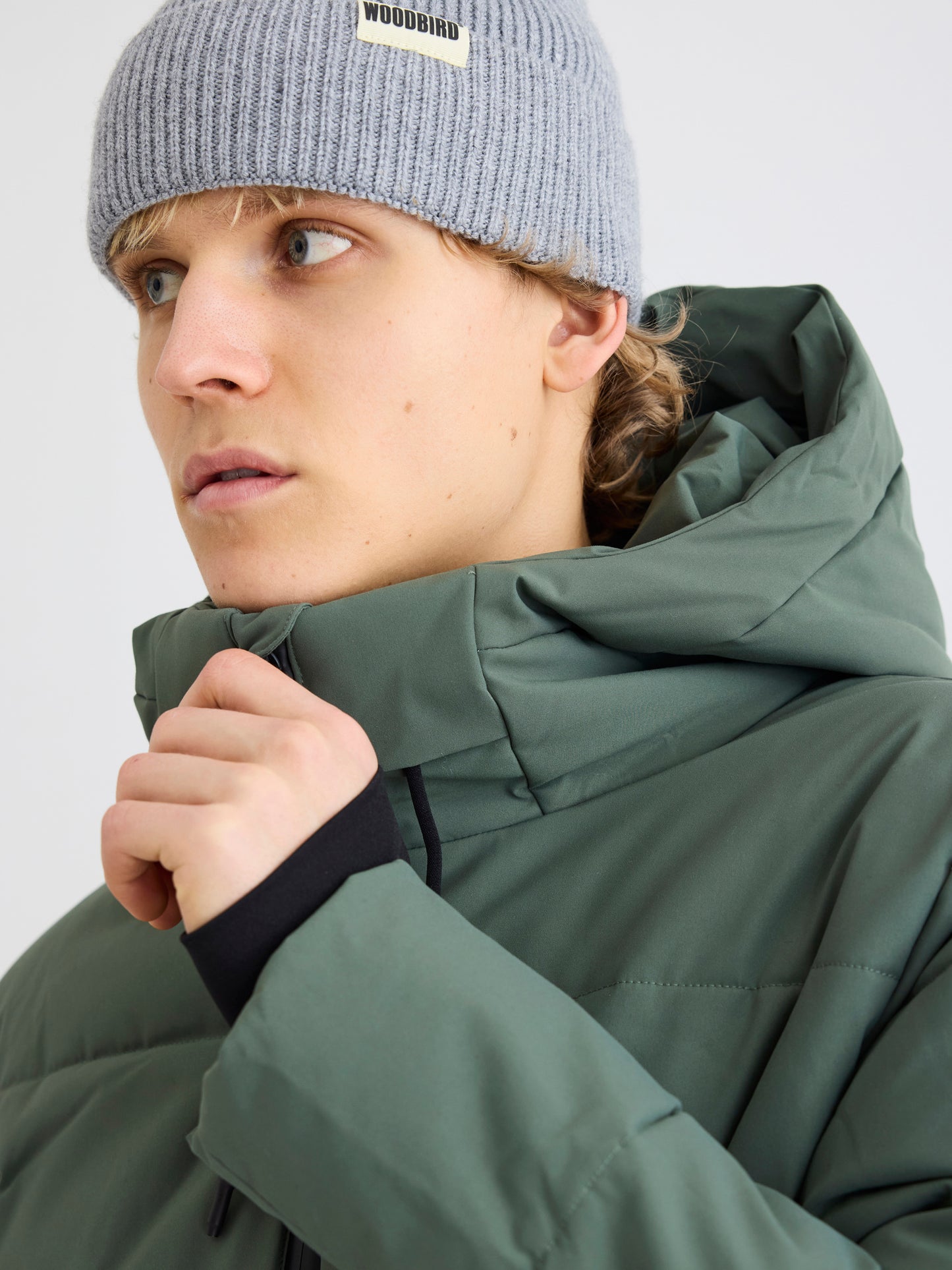 Woodbird WBJoseph Tech Jacket Outerwear Army