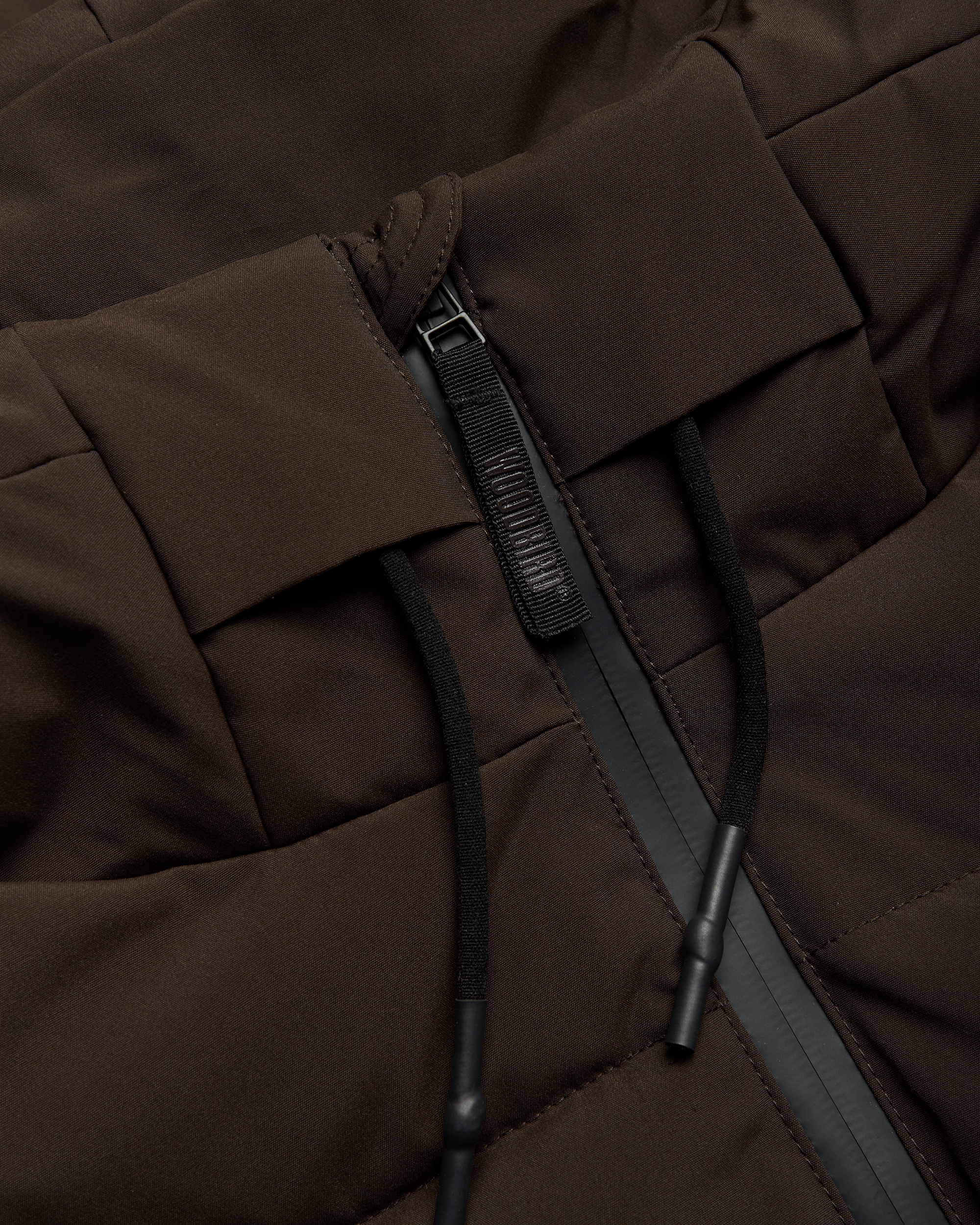 Woodbird WBJoseph Tech Jacket Outerwear Chocolate brown