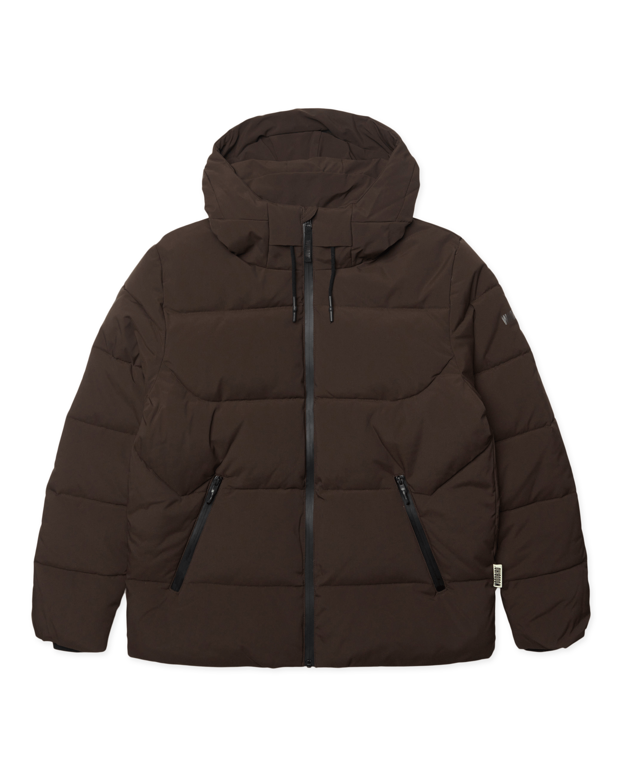 Woodbird WBJoseph Tech Jacket Outerwear Chocolate brown