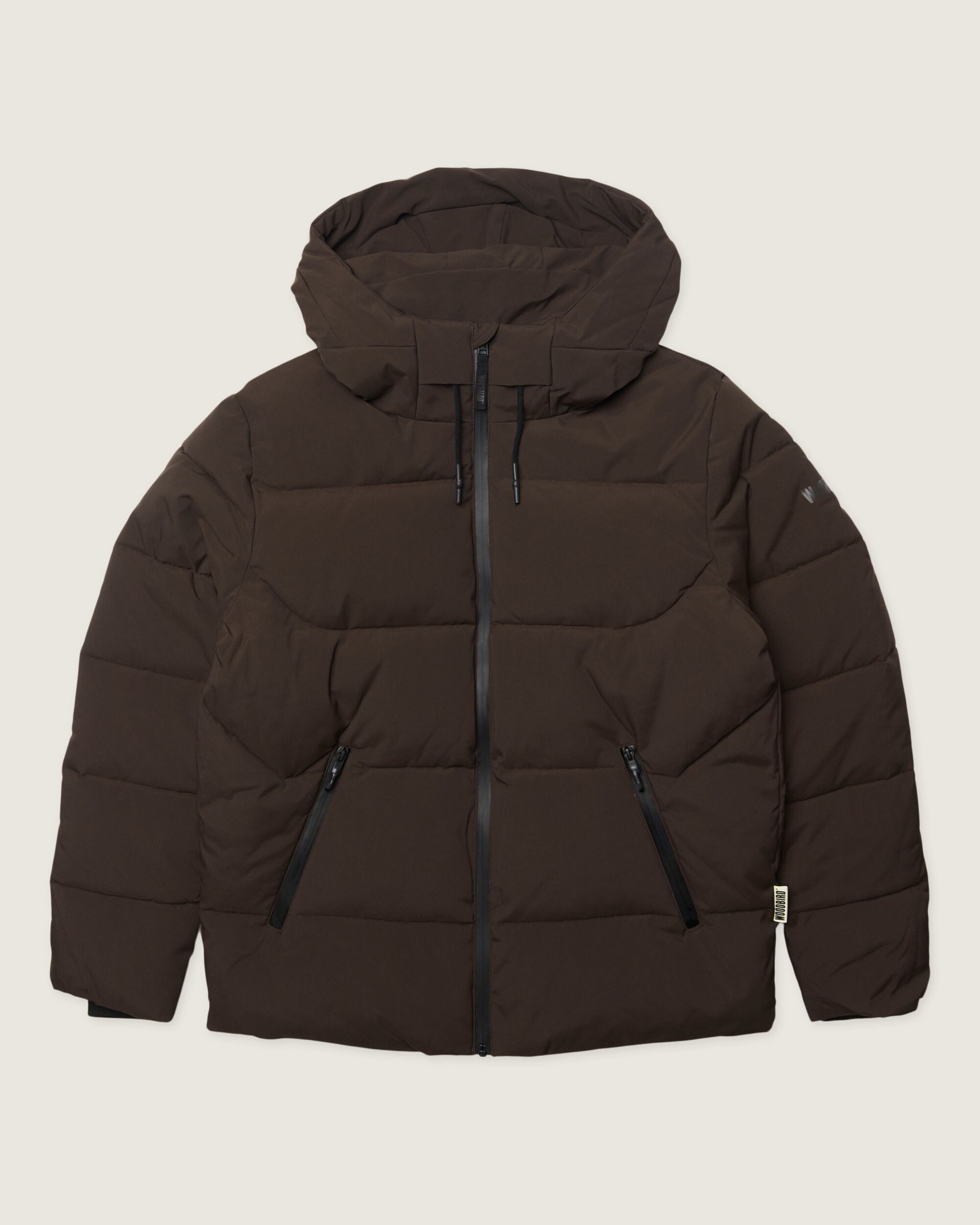 Woodbird WBJoseph Tech Jacket Outerwear Dark Brown