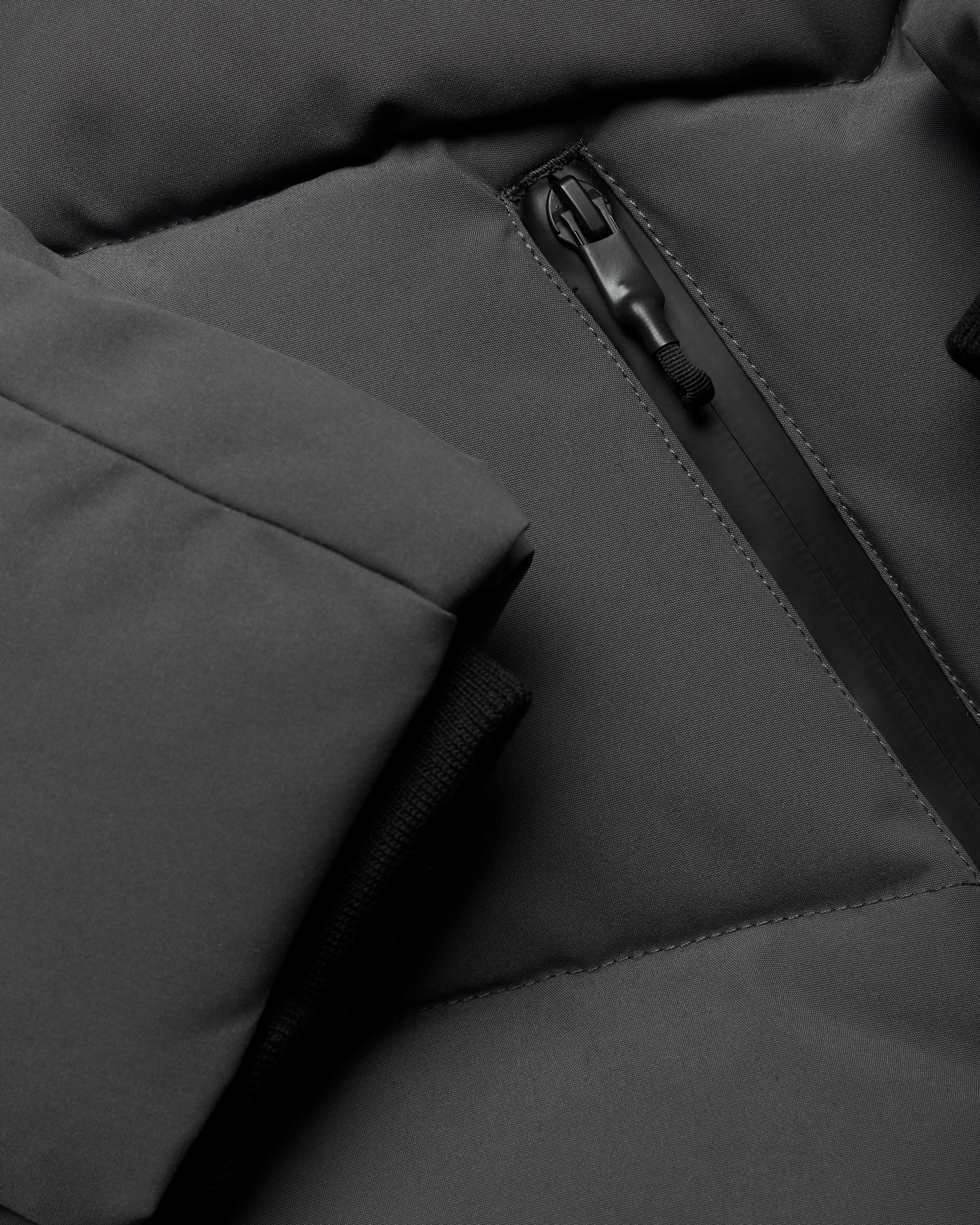 Woodbird WBJoseph Tech Long Jacket Outerwear Antra Grey