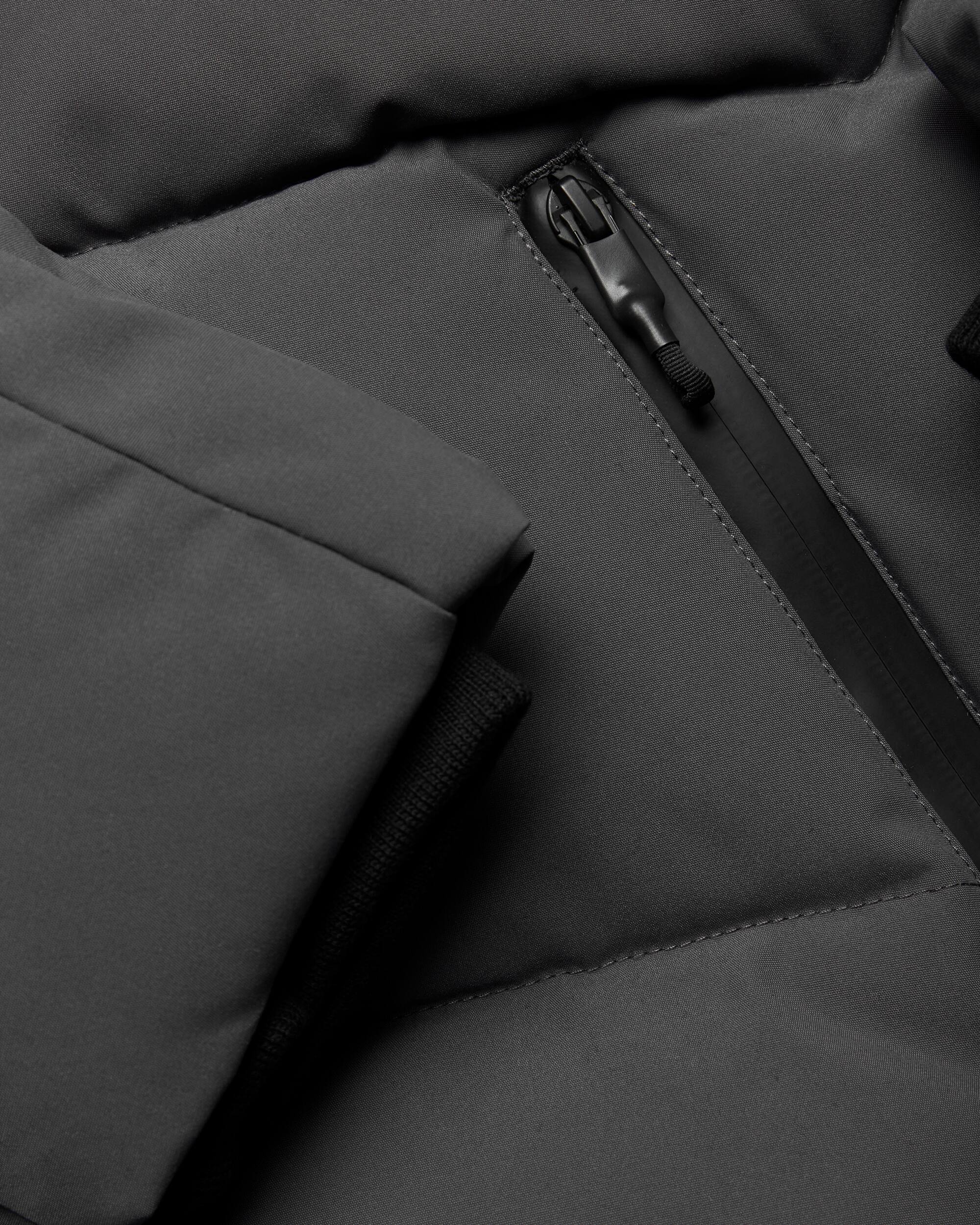 Woodbird WBJoseph Tech Long Jacket Outerwear Antra Grey