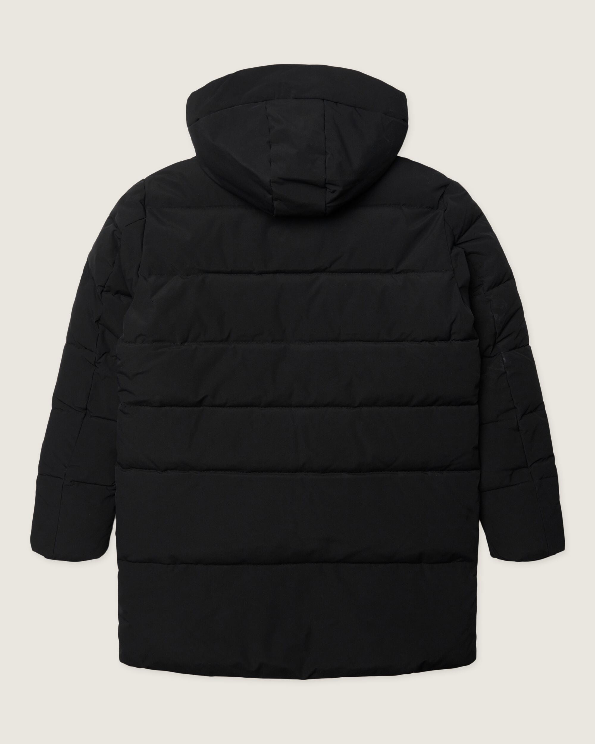 Woodbird WBJoseph Tech Long Jacket Outerwear Black