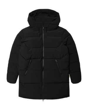 Woodbird WBJoseph Tech Long Jacket Outerwear Black