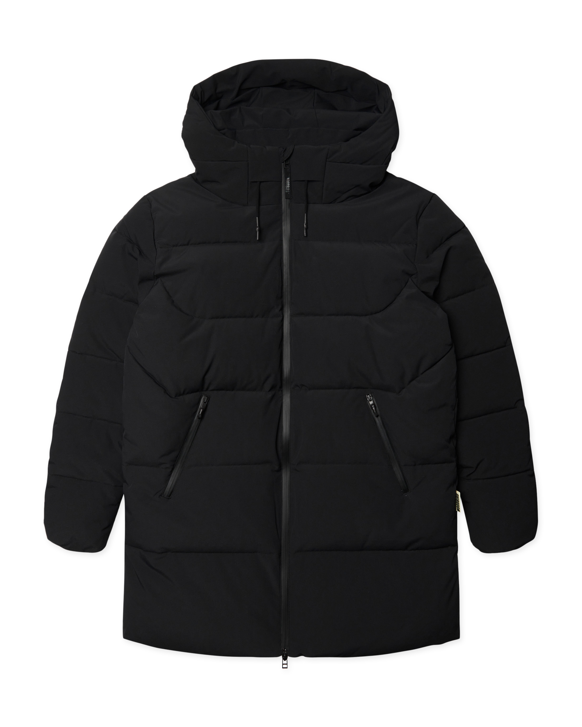 Woodbird WBJoseph Tech Long Jacket Outerwear Black