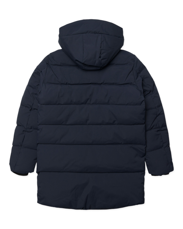 Woodbird WBJoseph Tech Long Jacket Outerwear Navy