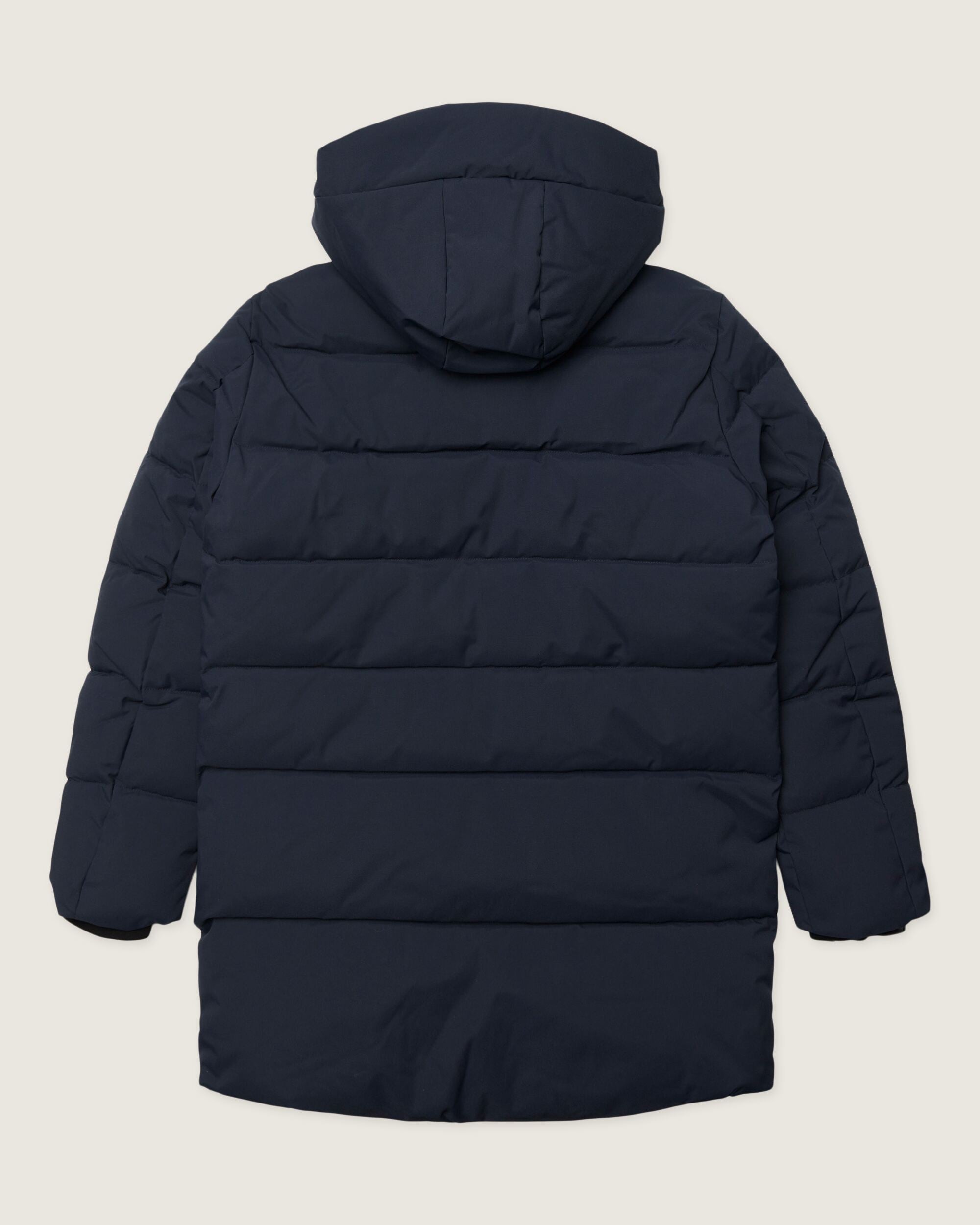 Woodbird WBJoseph Tech Long Jacket Outerwear Navy