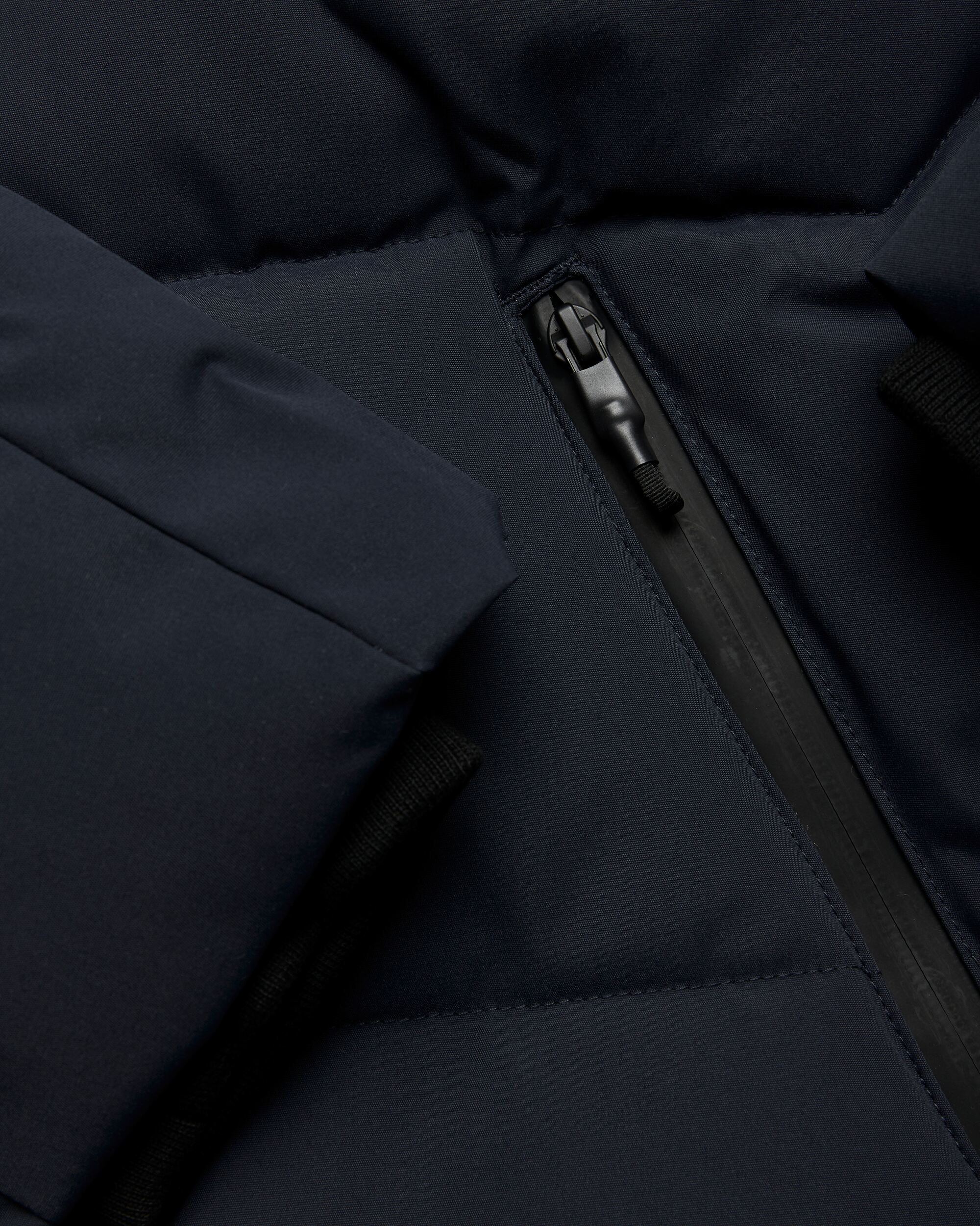 Woodbird WBJoseph Tech Long Jacket Outerwear Navy