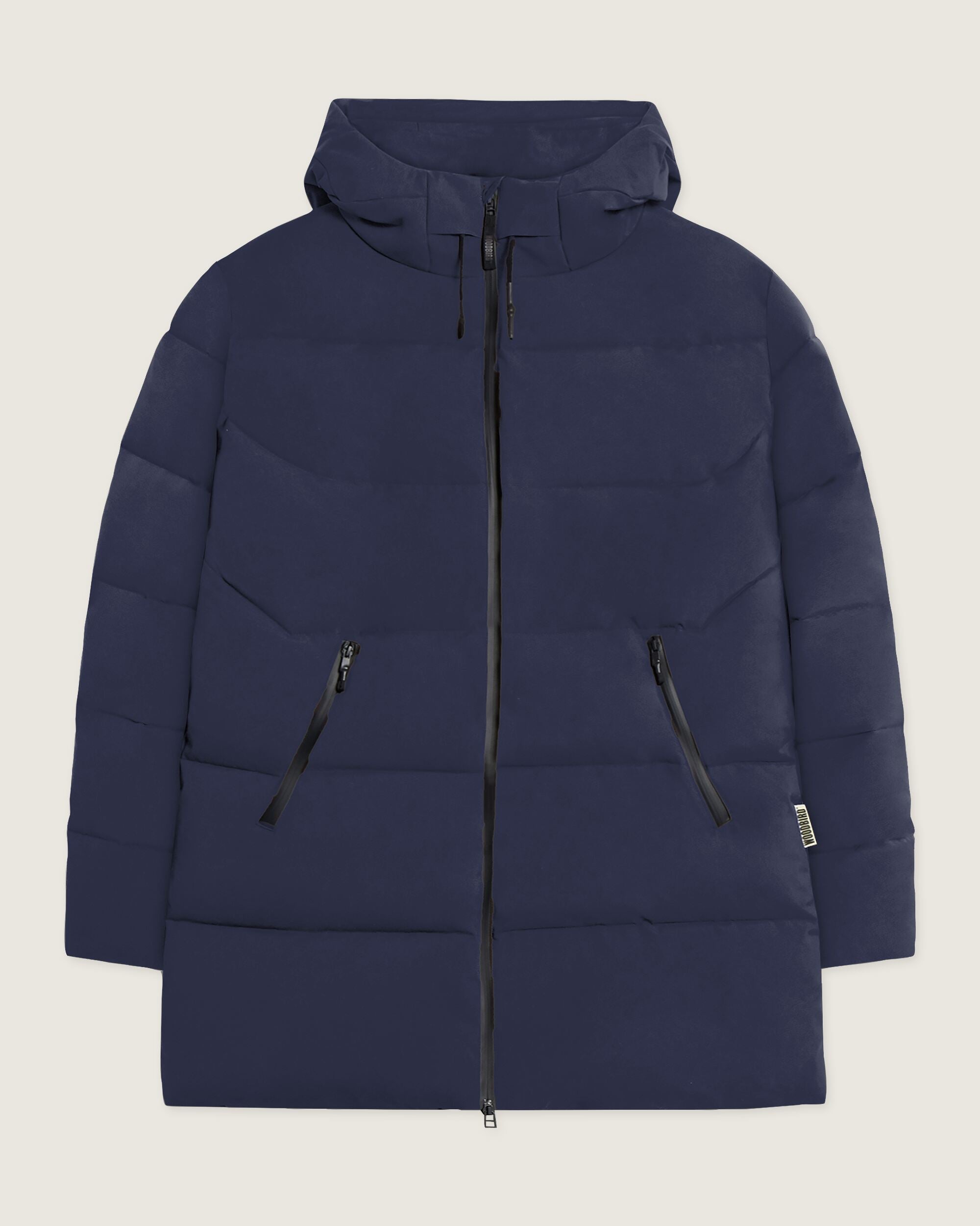 Woodbird WBJoseph Tech Long Jacket Outerwear Navy