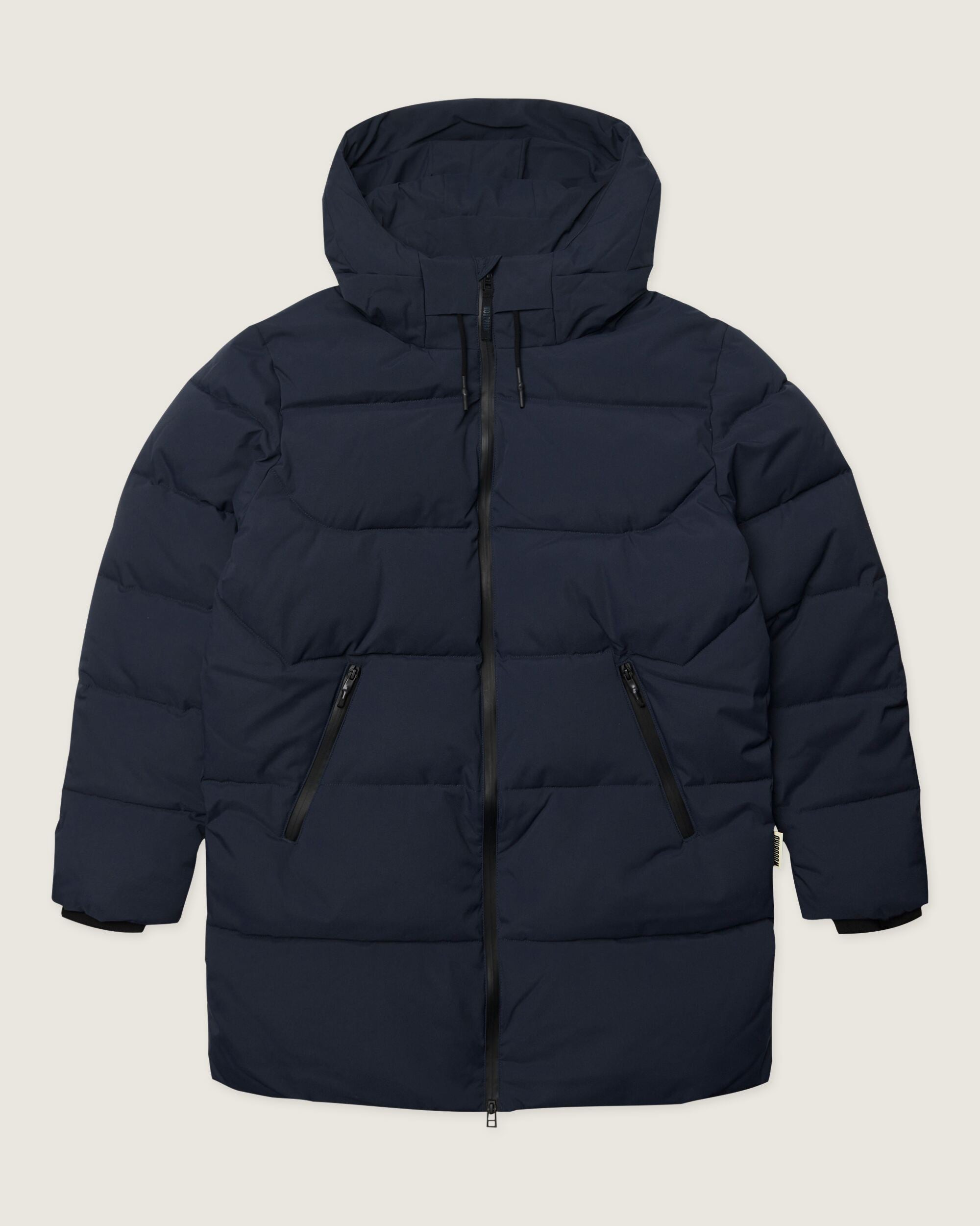 Woodbird WBJoseph Tech Long Jacket Outerwear Navy
