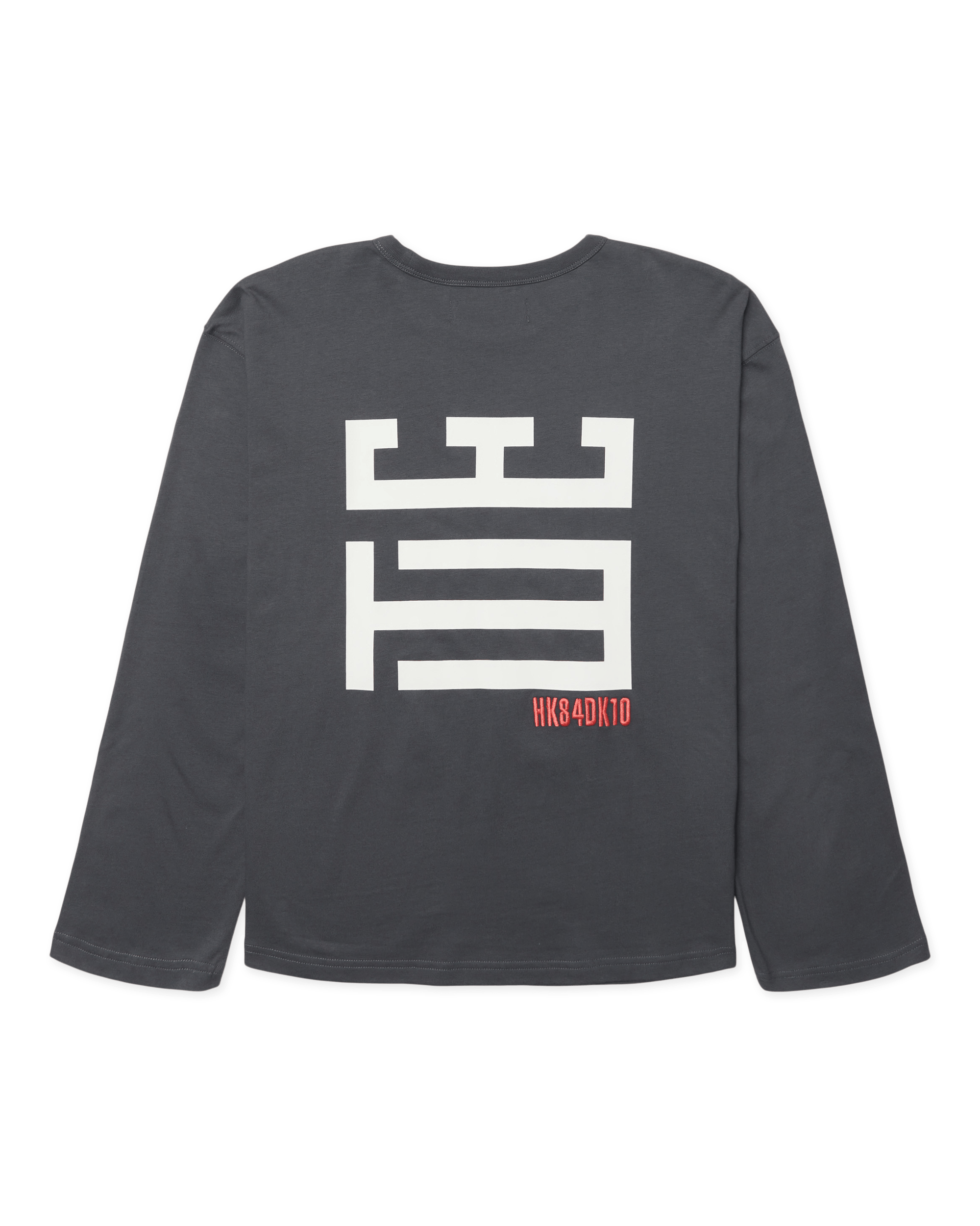 Woodbird Female WBJoul LS Mono Tee T-Shirts Slate Blue