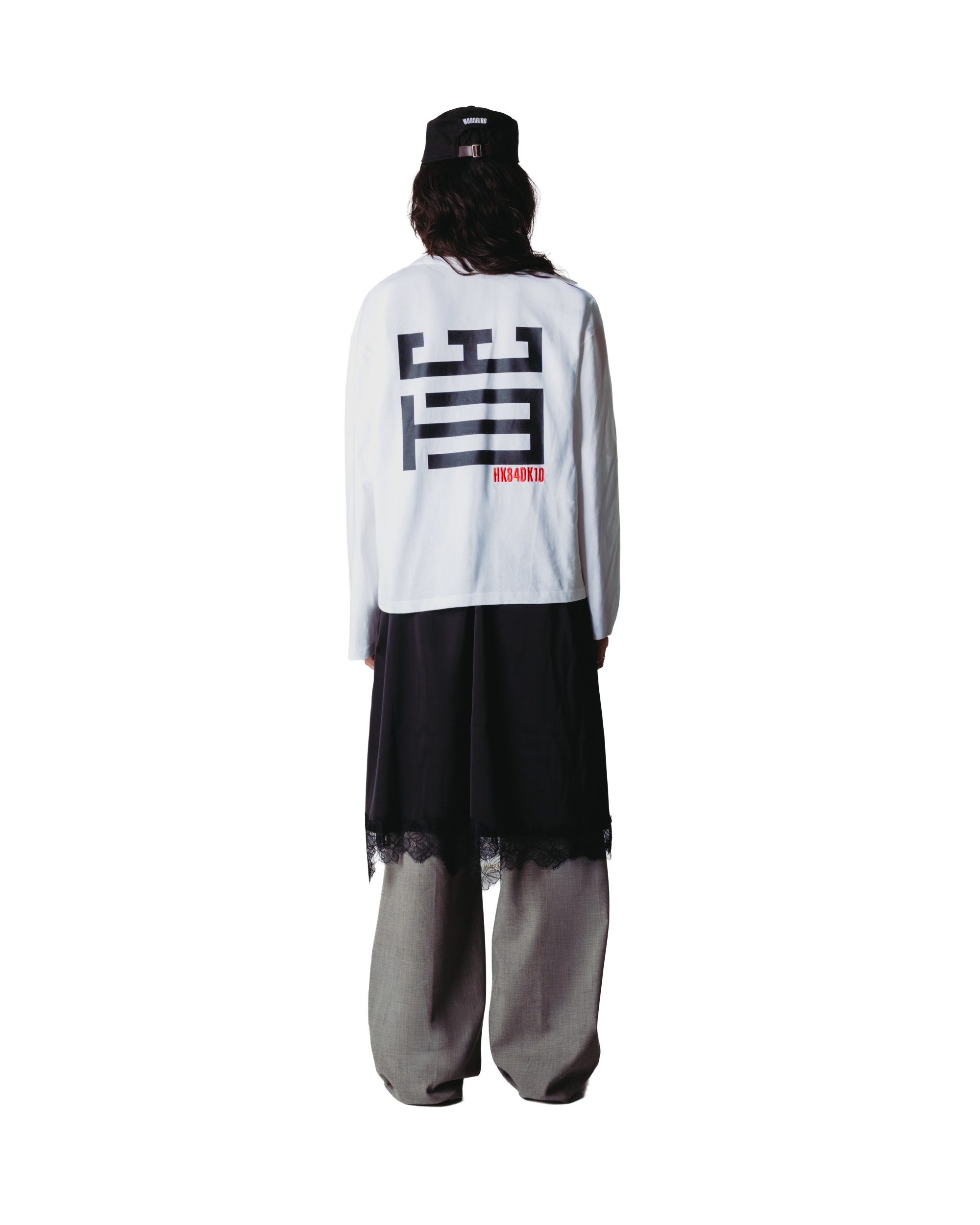 Woodbird Female WBJoul LS Mono Tee T-Shirts White