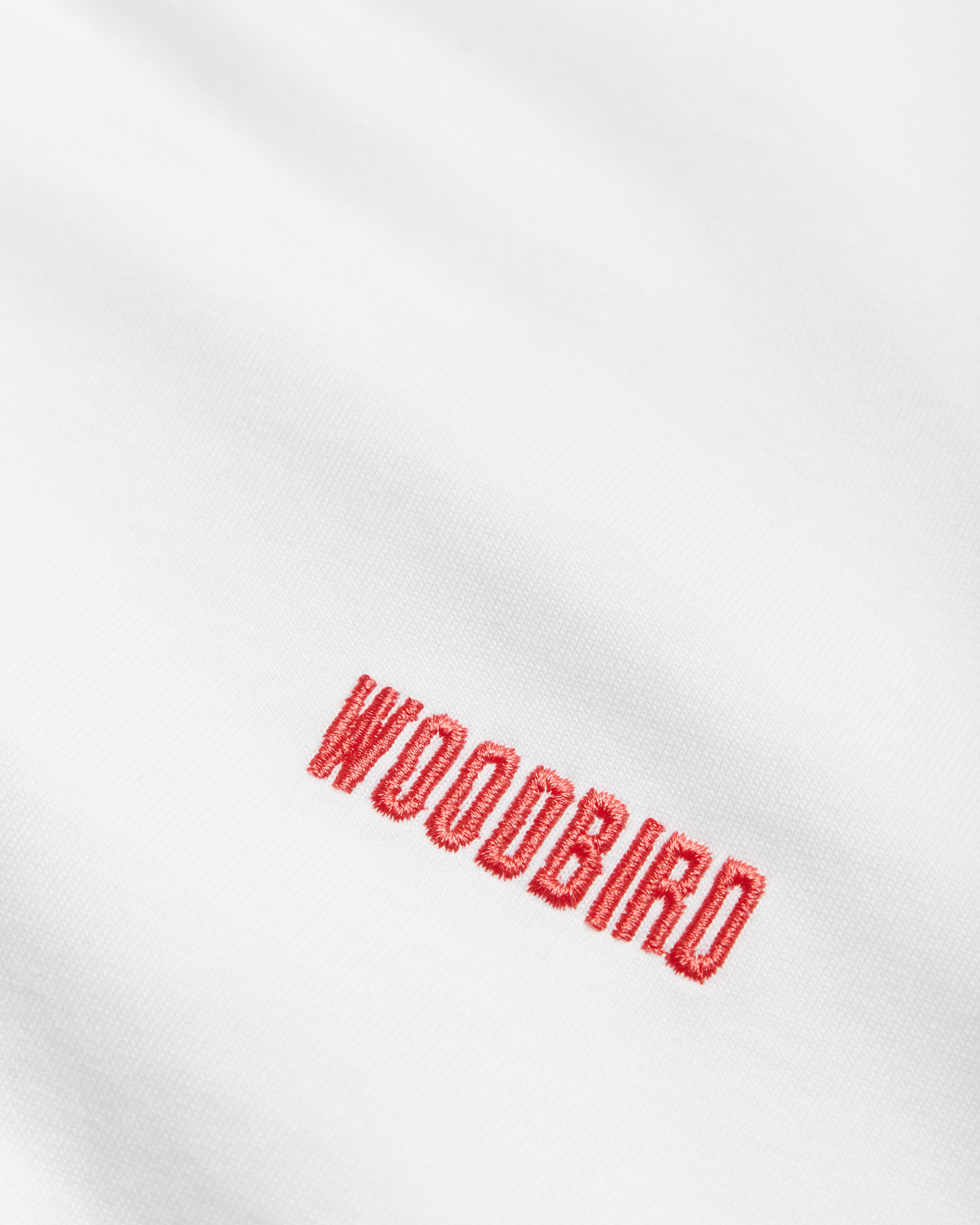 Woodbird Female WBJoul LS Mono Tee T-Shirts White