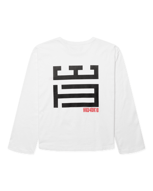Woodbird Female WBJoul LS Mono Tee T-Shirts White