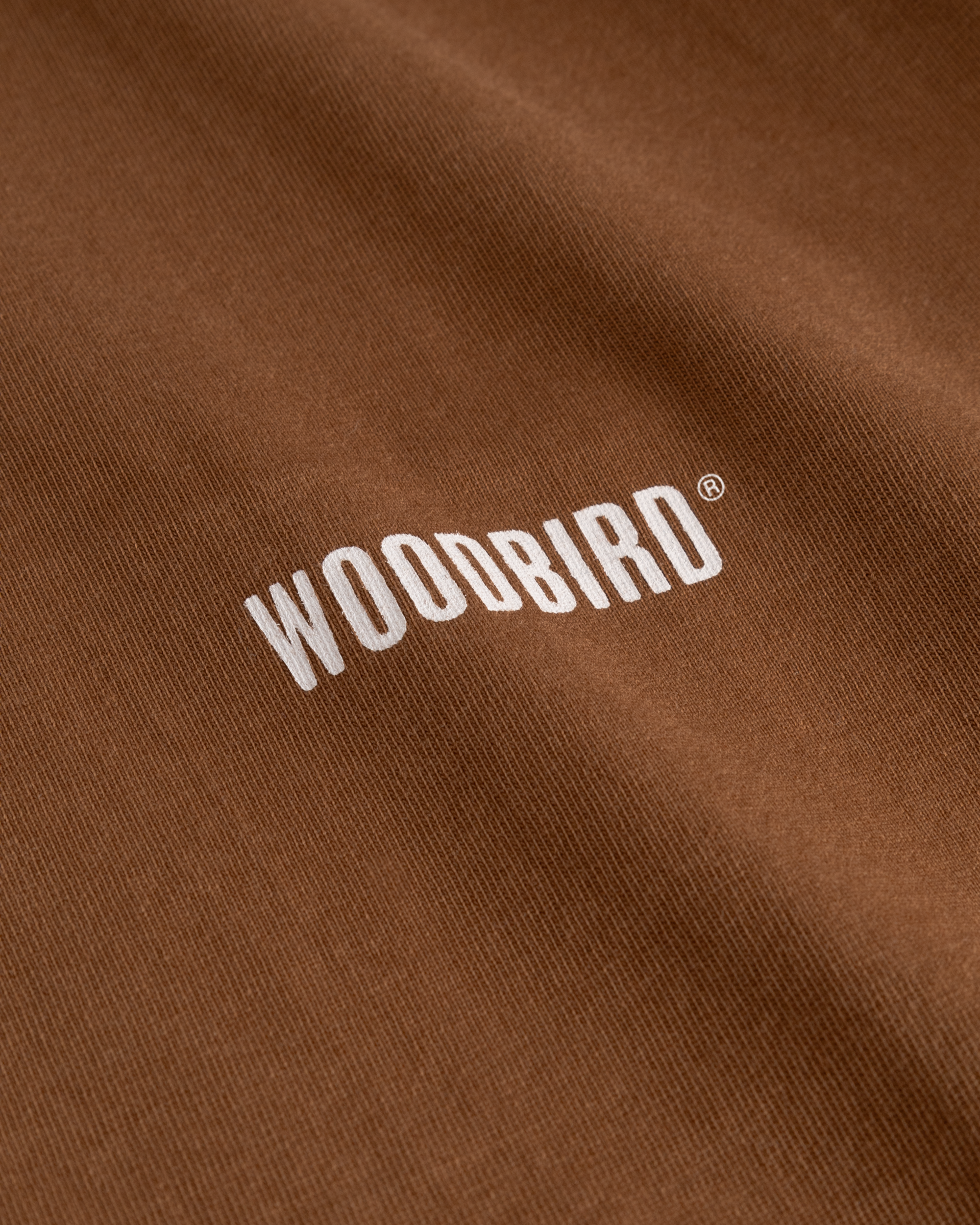 Woodbird Female WBJoul L/S WB Tee T-Shirts Mid Brown