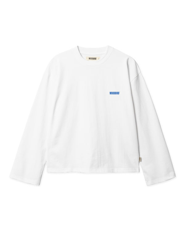 Woodbird Female WBJoul L/S WB Tee T-Shirts White