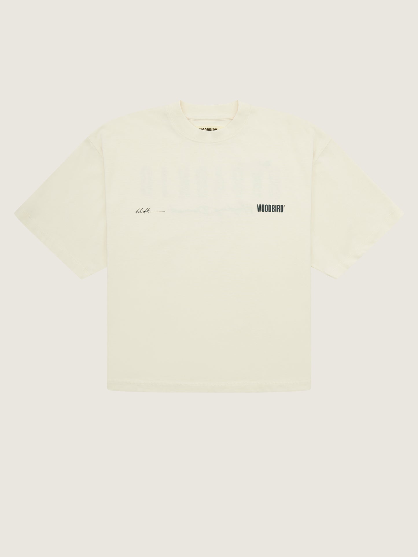 Woodbird Female WBJuno 8410 Tee T-Shirts Off White