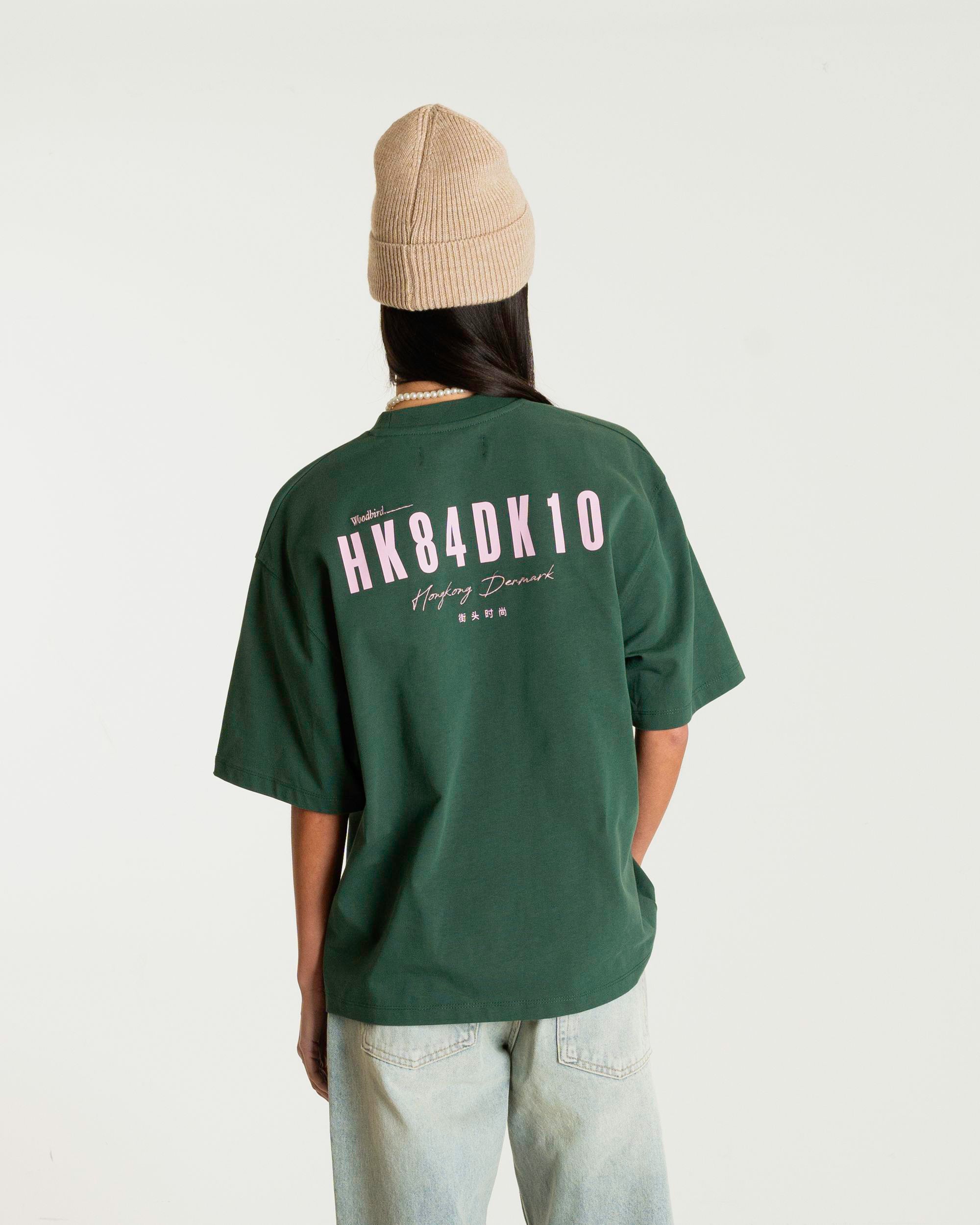 Woodbird Female WBJuno 8410 Tee T-Shirts Dark Green