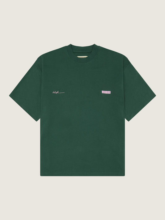 Woodbird Female WBJuno 8410 Tee T-Shirts Dark Green