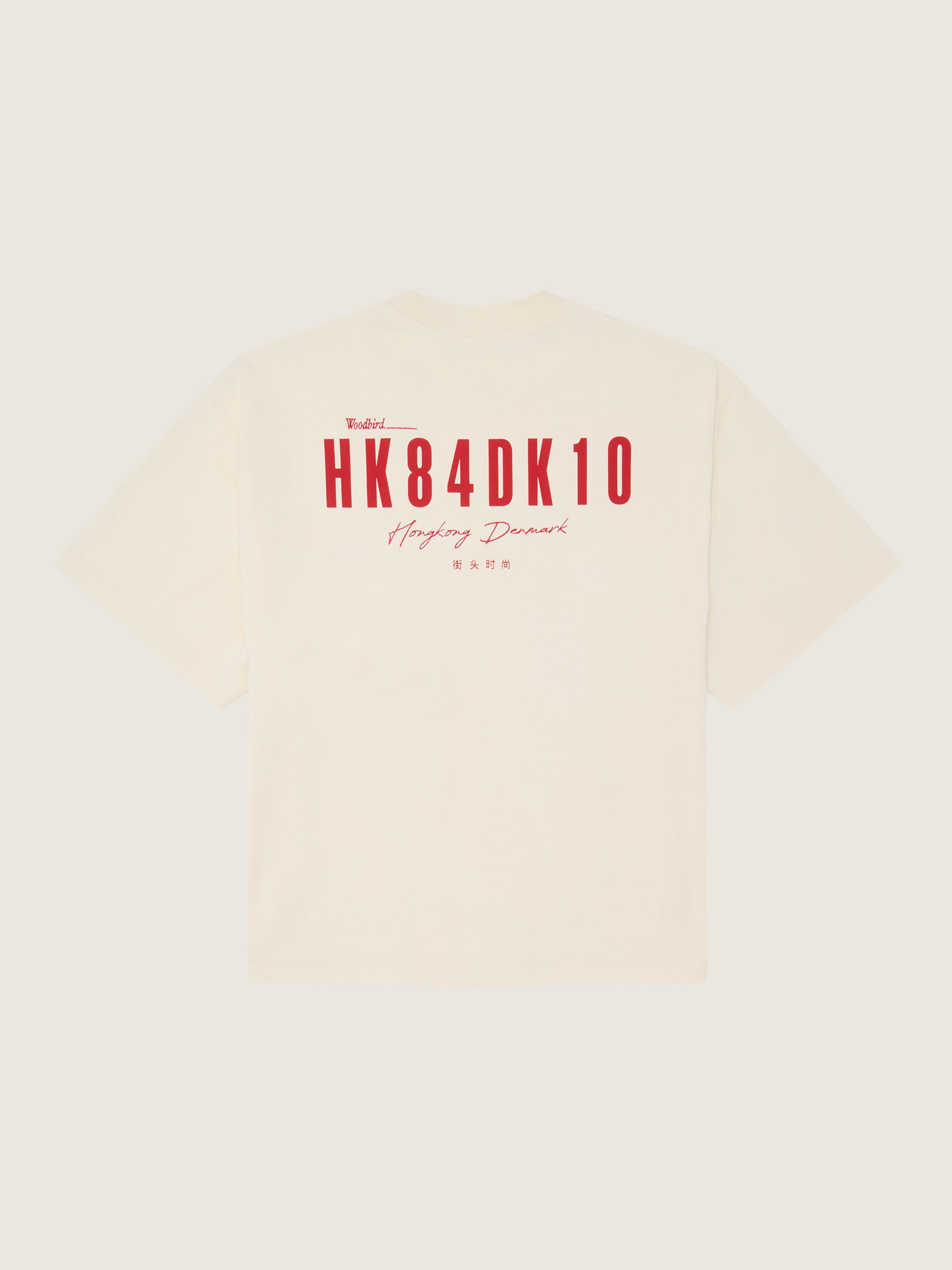 Woodbird Female WBJuno 8410 Tee T-Shirts Off White