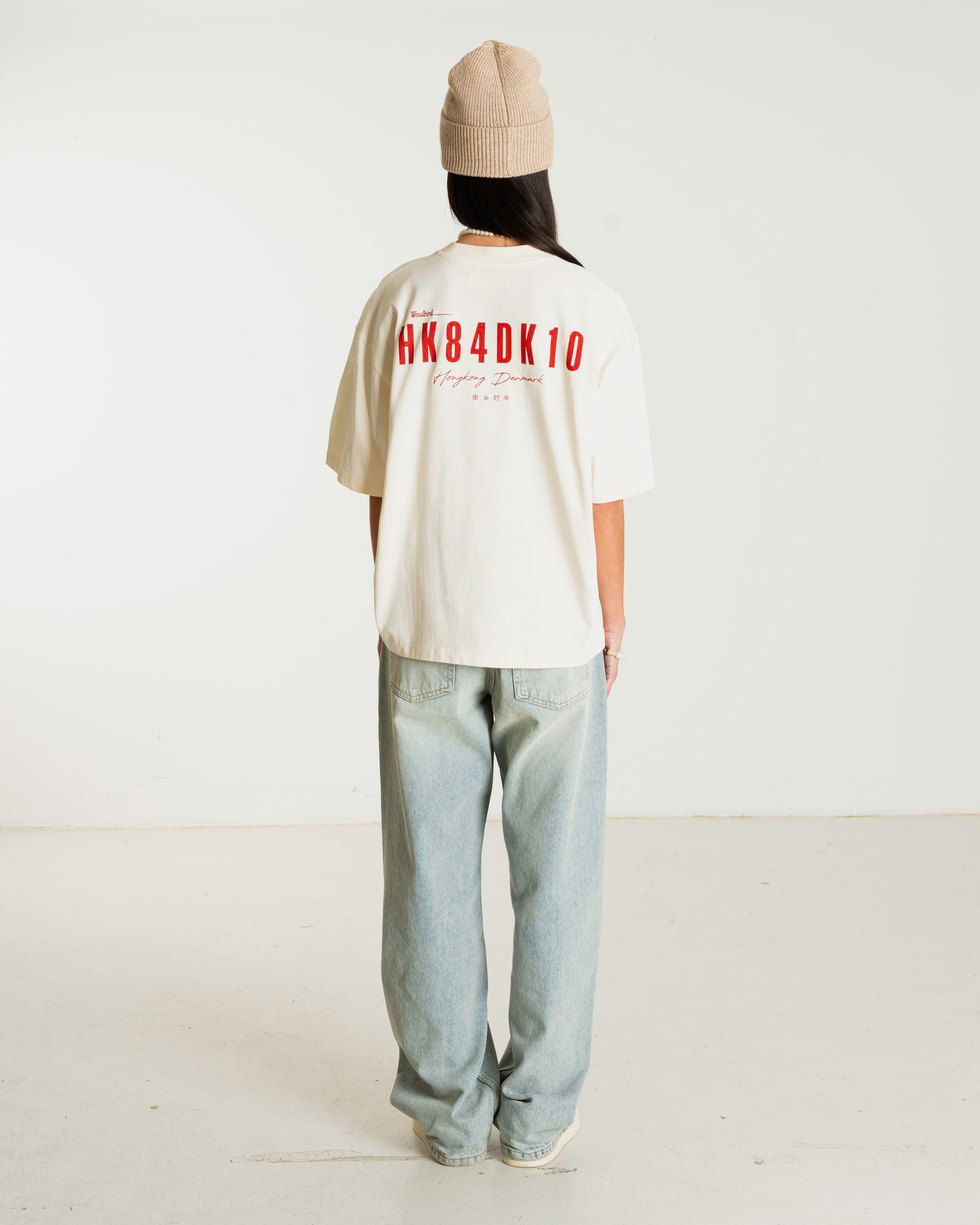 VALLAD WAVELOGO TEE ホワイト Sサイズ② VALLAD WAVELOGO TEE