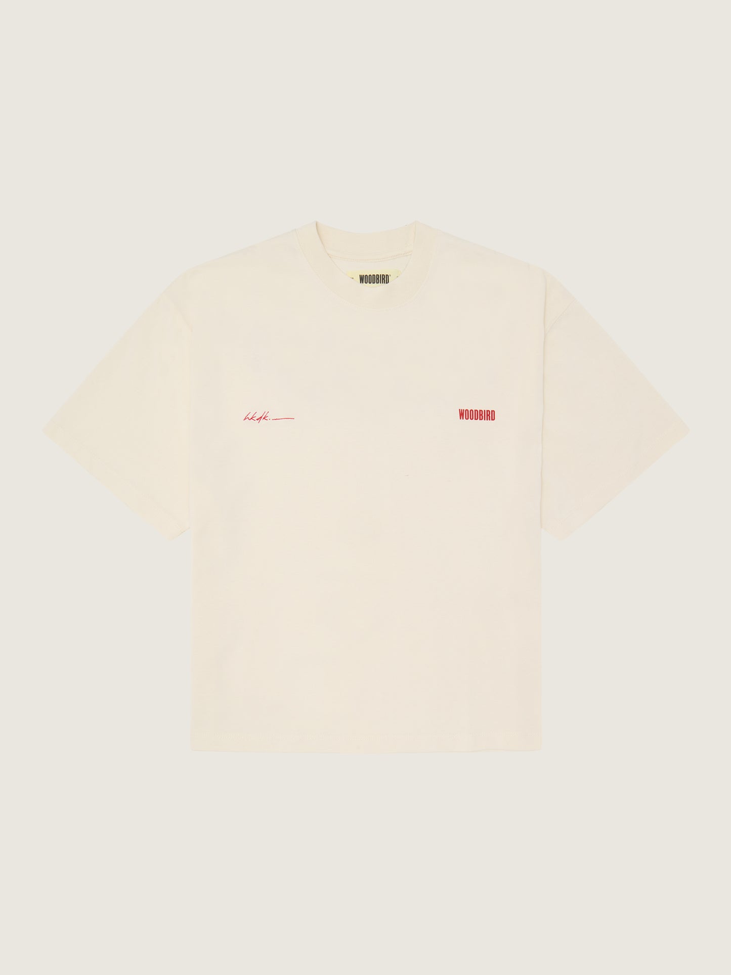 Woodbird Female WBJuno 8410 Tee T-Shirts Off White