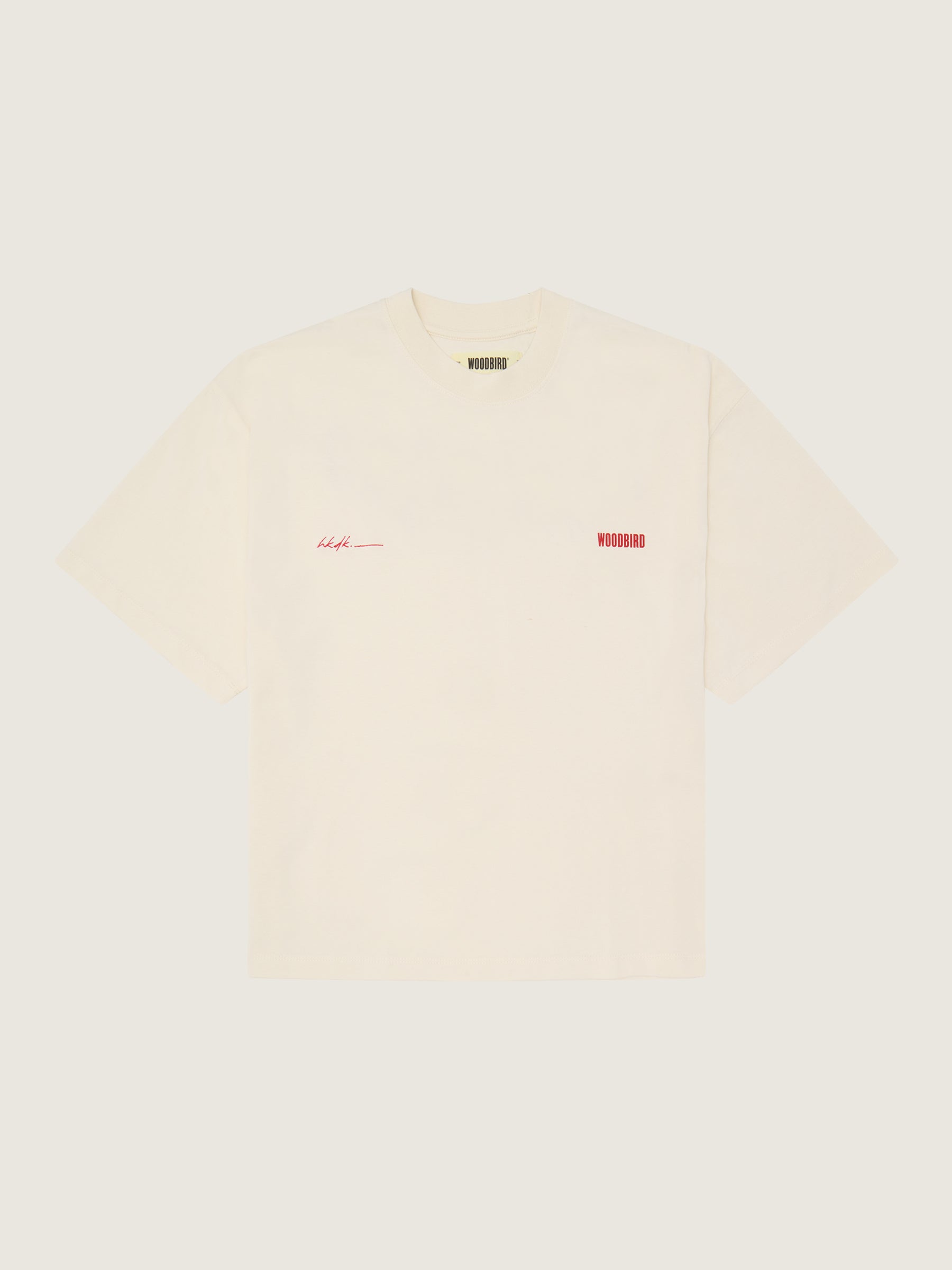 Woodbird Female WBJuno 8410 Tee T-Shirts Off White