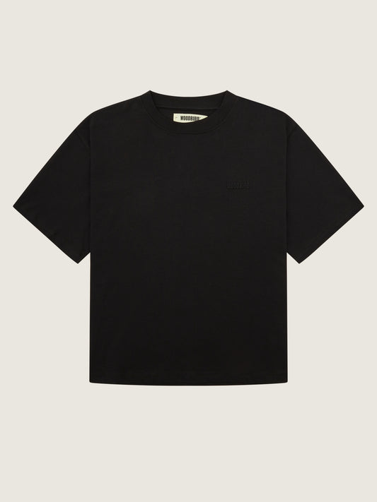 Woodbird Female WBJuno Base Tee T-Shirts Black