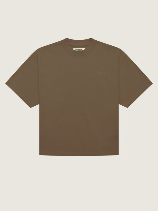 Woodbird Female WBJuno Base Tee T-Shirts Brown