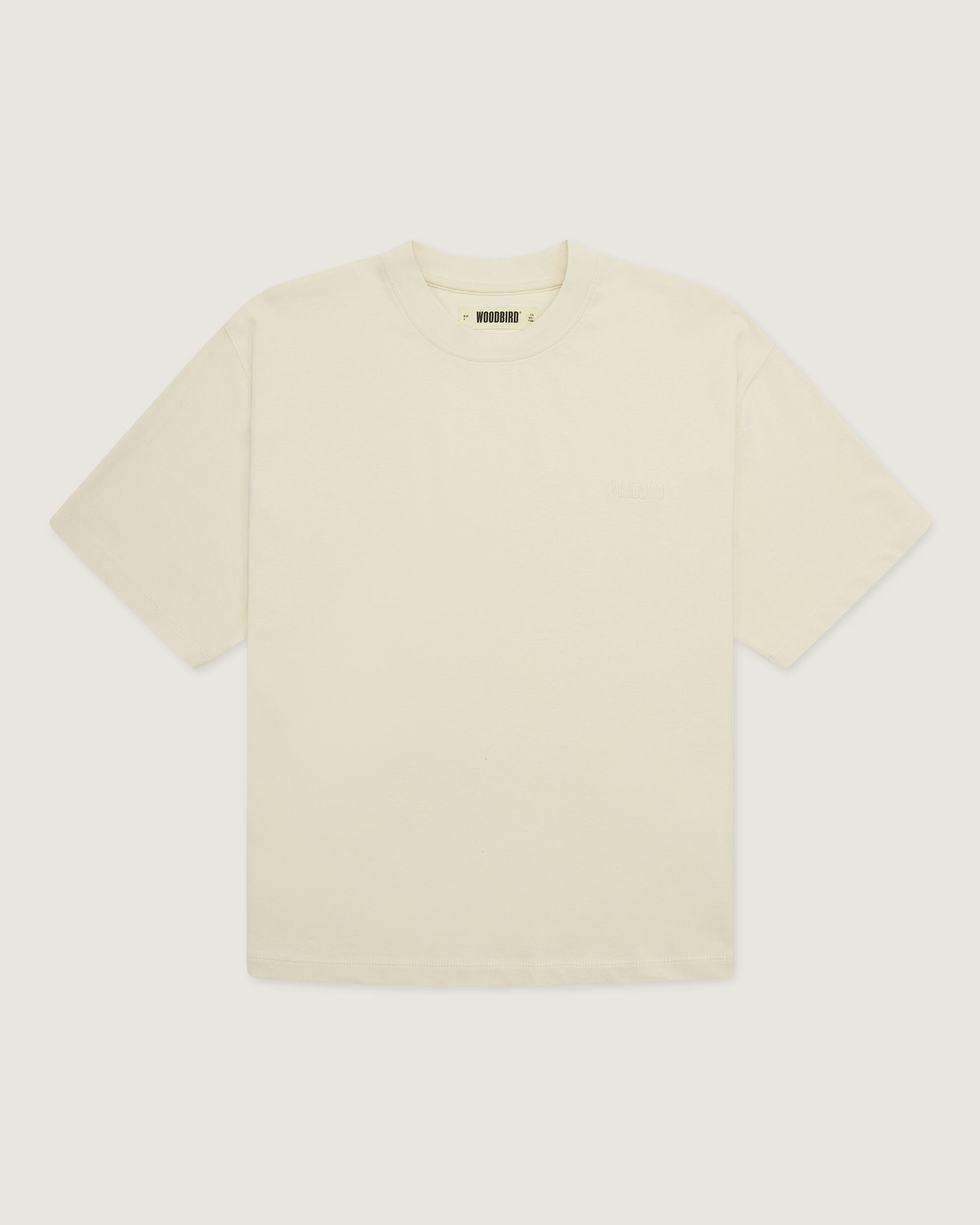 Woodbird Female WBJuno Base Tee T-Shirts Off White