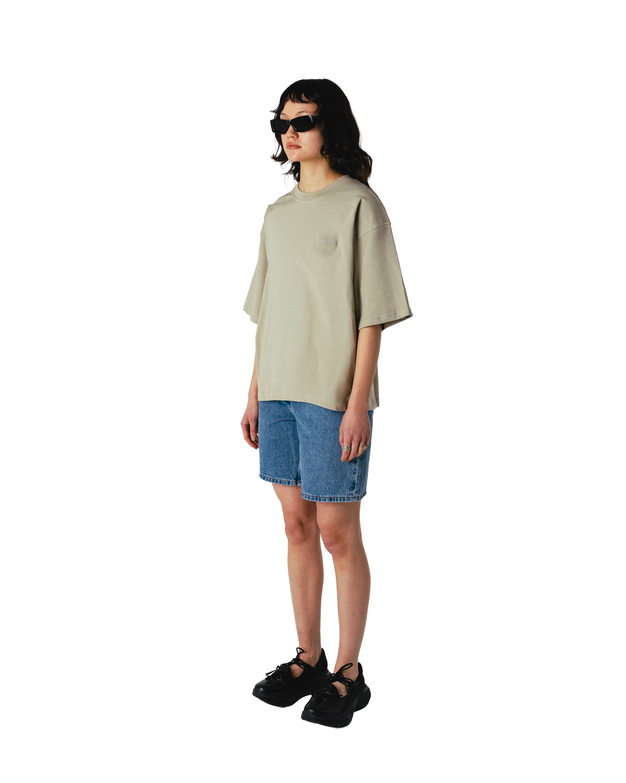 Woodbird Female WBJuno Base Tee T-Shirts Stone