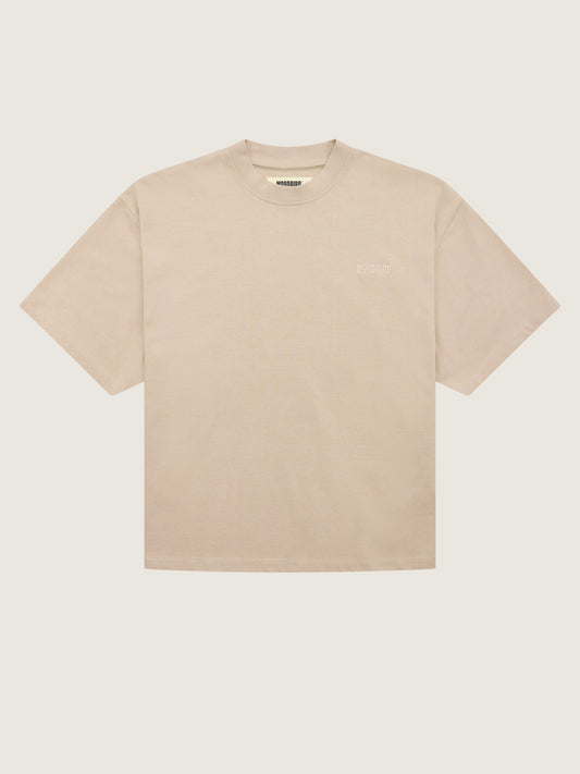 Woodbird Female WBJuno Base Tee T-Shirts Taupe Brown