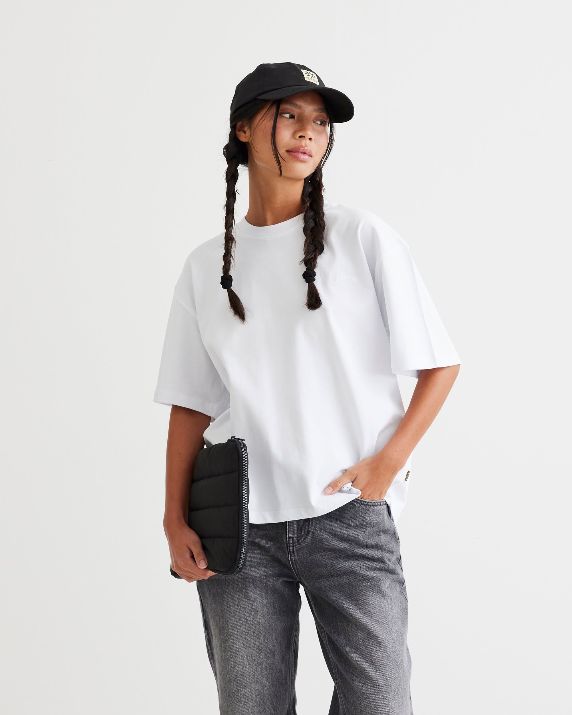 Woodbird Female WBJuno Base Tee T-Shirts White