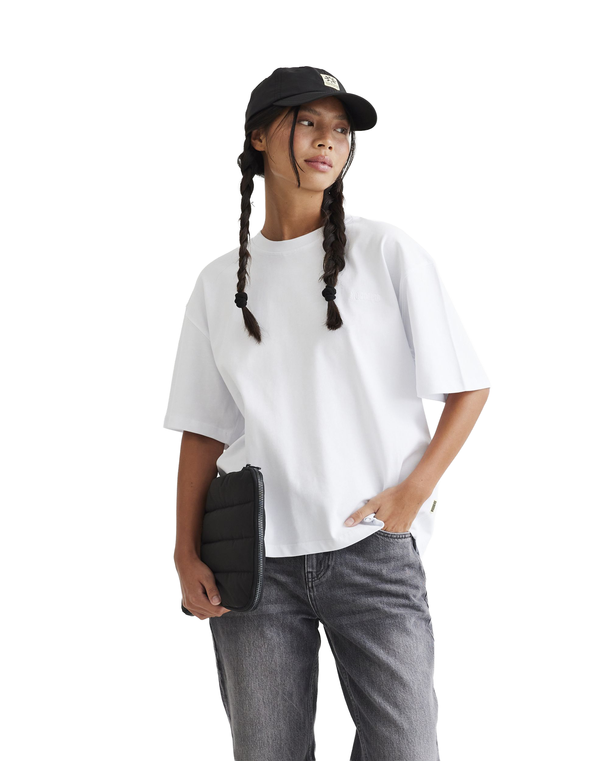 Woodbird Female WBJuno Base Tee T-Shirts White
