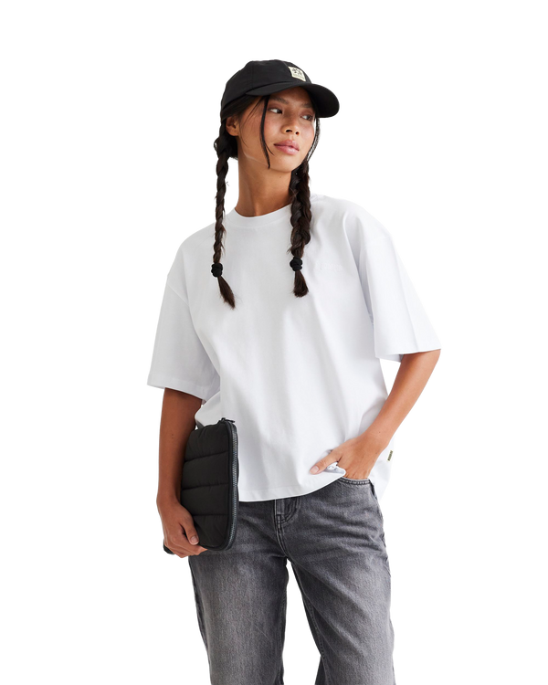 Woodbird Female WBJuno Base Tee T-Shirts White