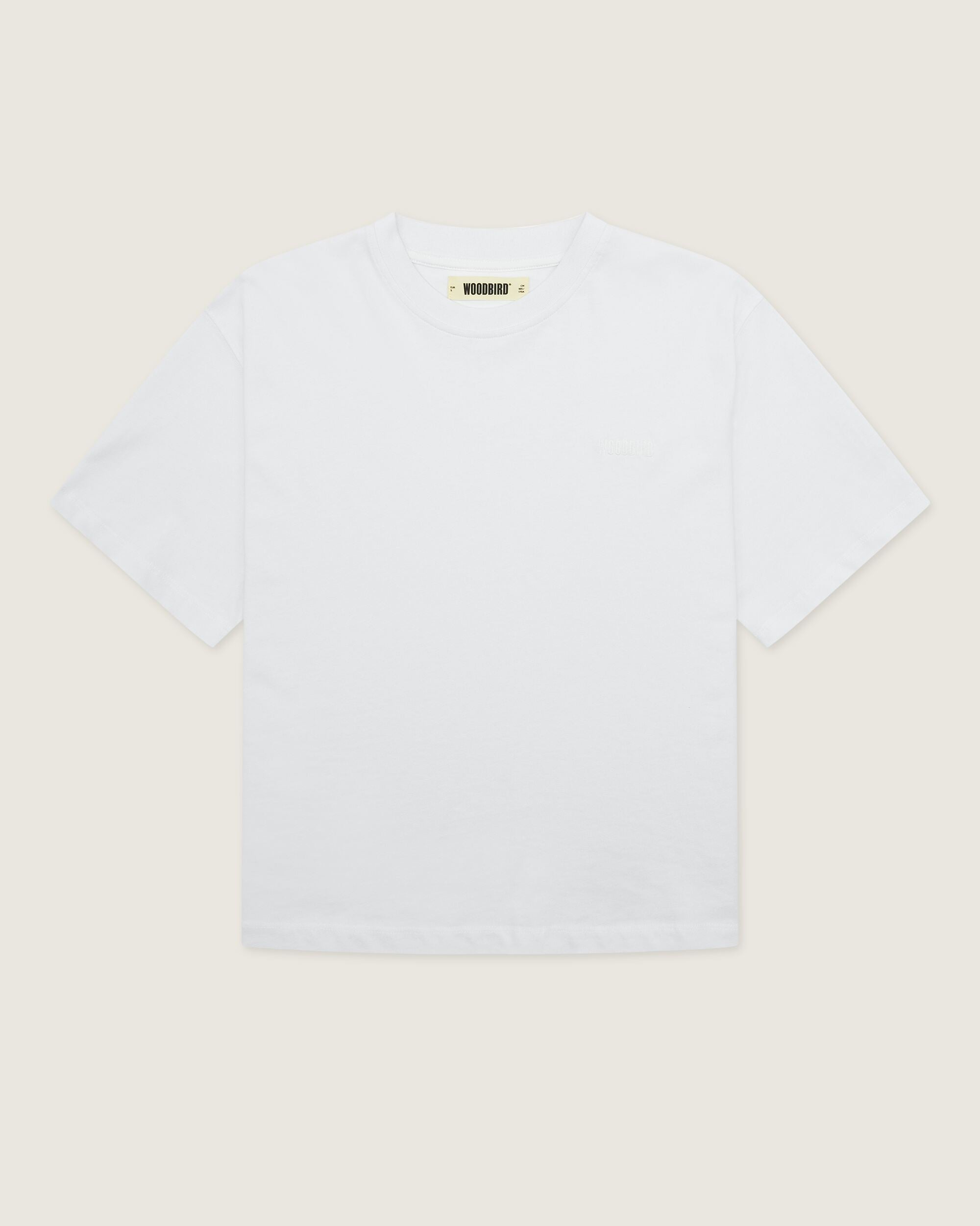 Woodbird Female WBJuno Base Tee T-Shirts White