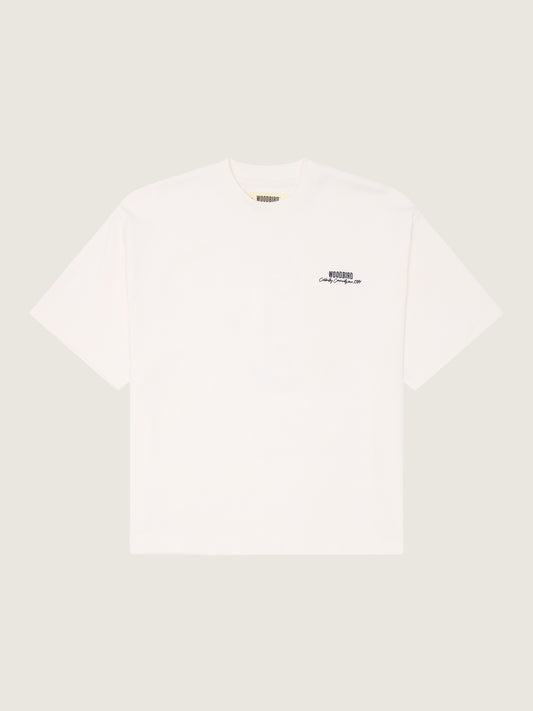 Woodbird Female WBJuno Culture Tee T-Shirts Off White