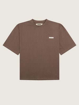 Woodbird Female WBJuno HKDK Tee T-Shirts Brown