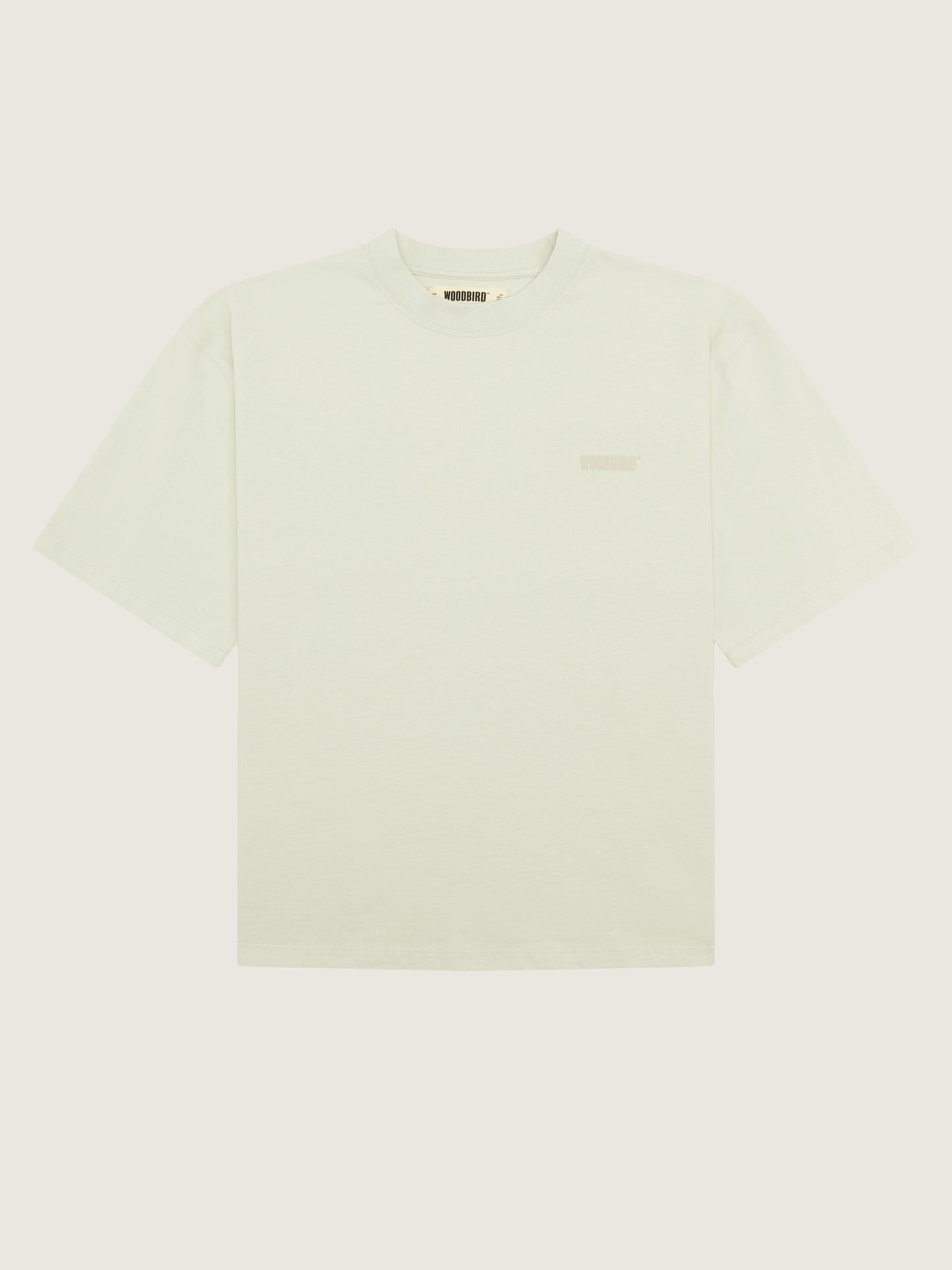 Woodbird Female WBJuno HKDK Tee T-Shirts Mint Green