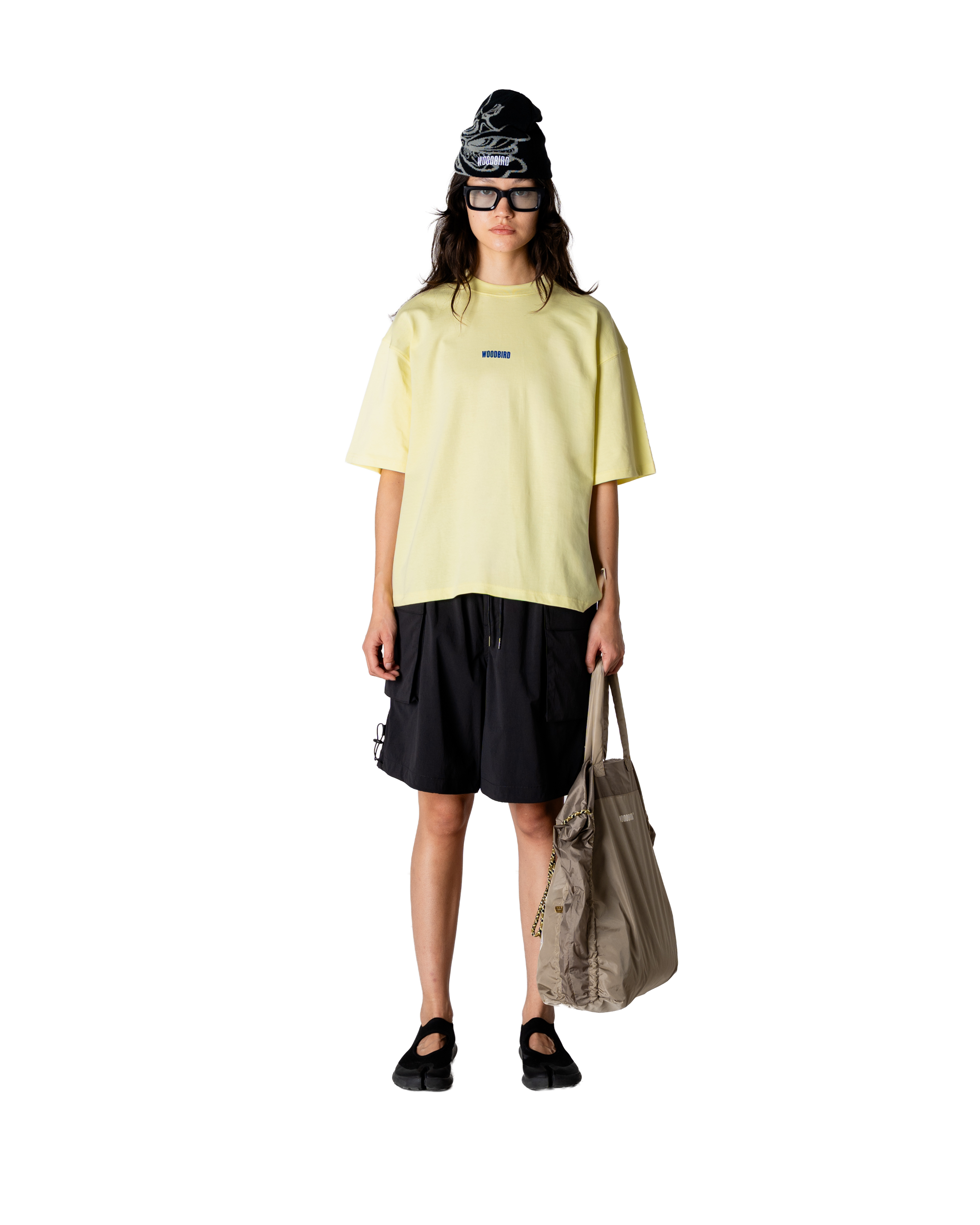 Woodbird Female WBJuno Lion Tee T-Shirts Wax Yellow