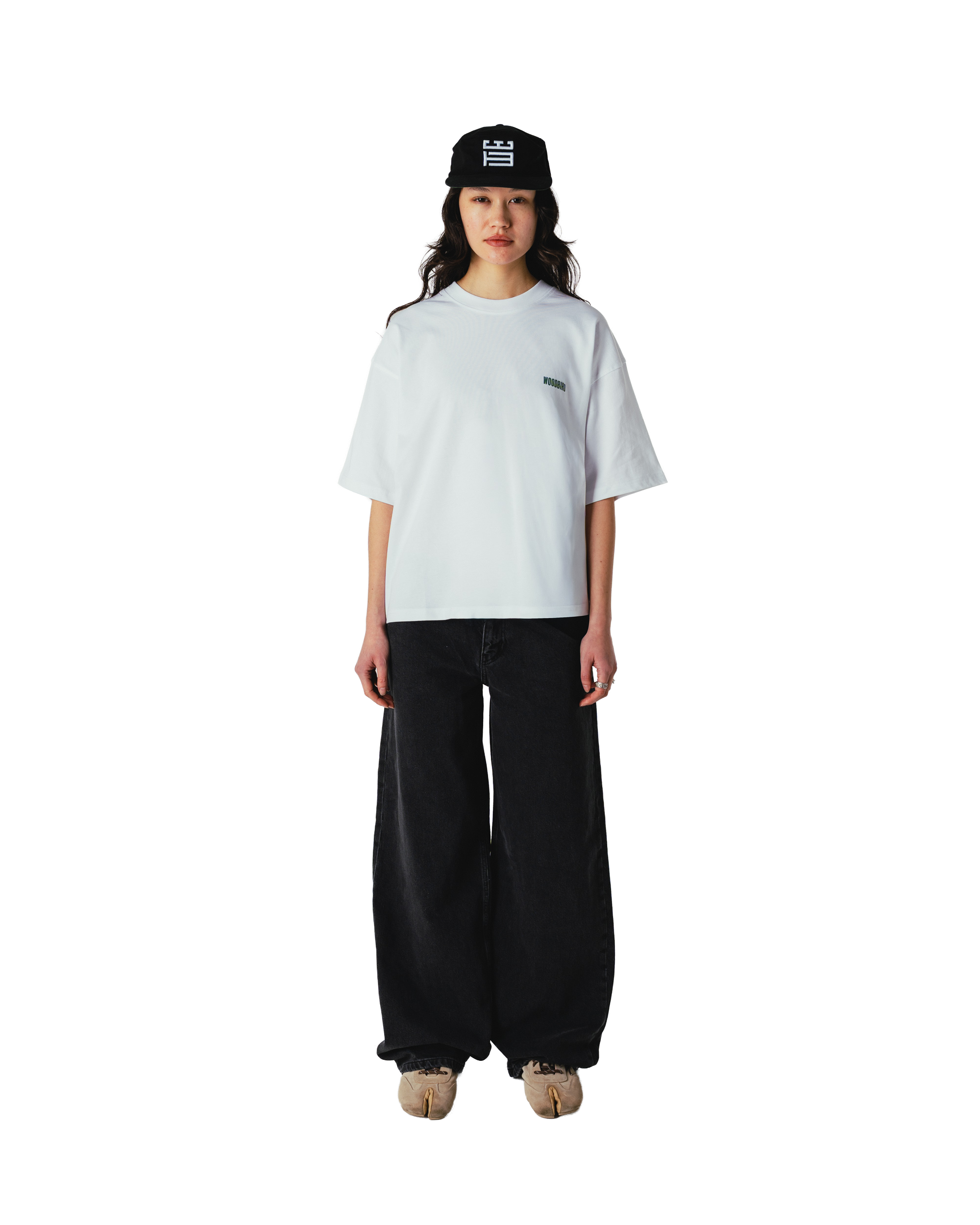 Woodbird Female WBJuno Lion Tee T-Shirts White