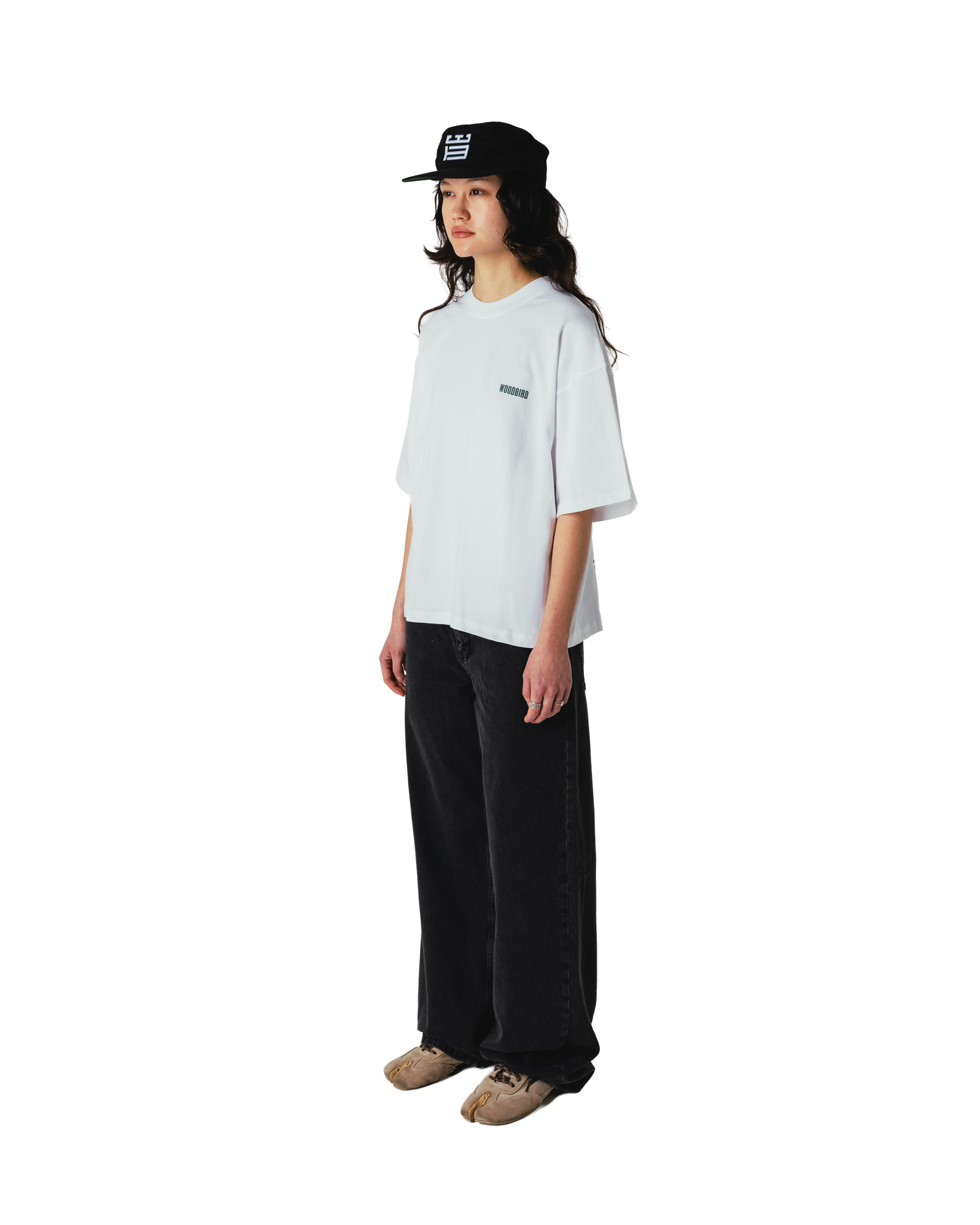 Woodbird Female WBJuno Lion Tee T-Shirts White
