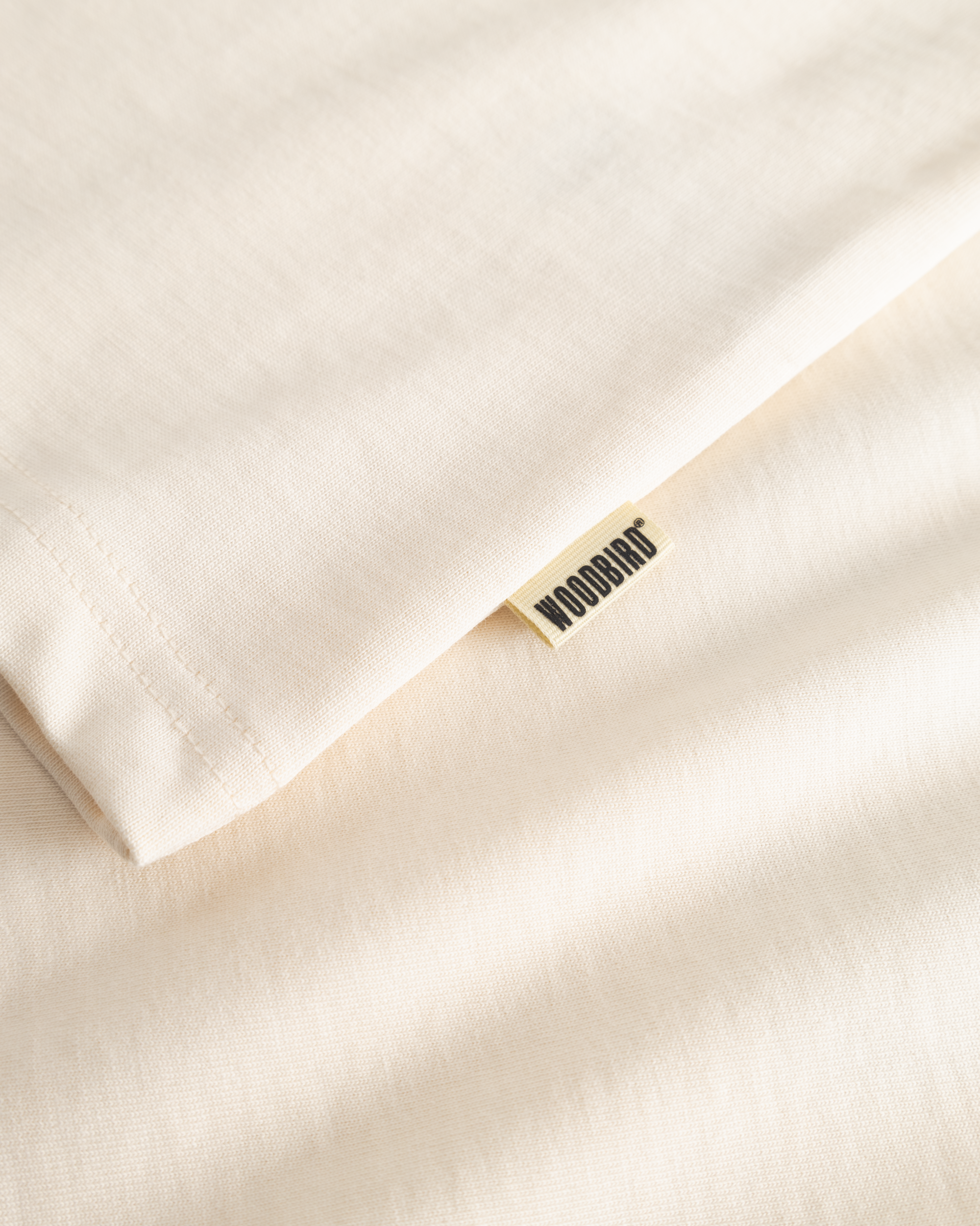 Woodbird Female WBJuno Nine Tee T-Shirts Off White