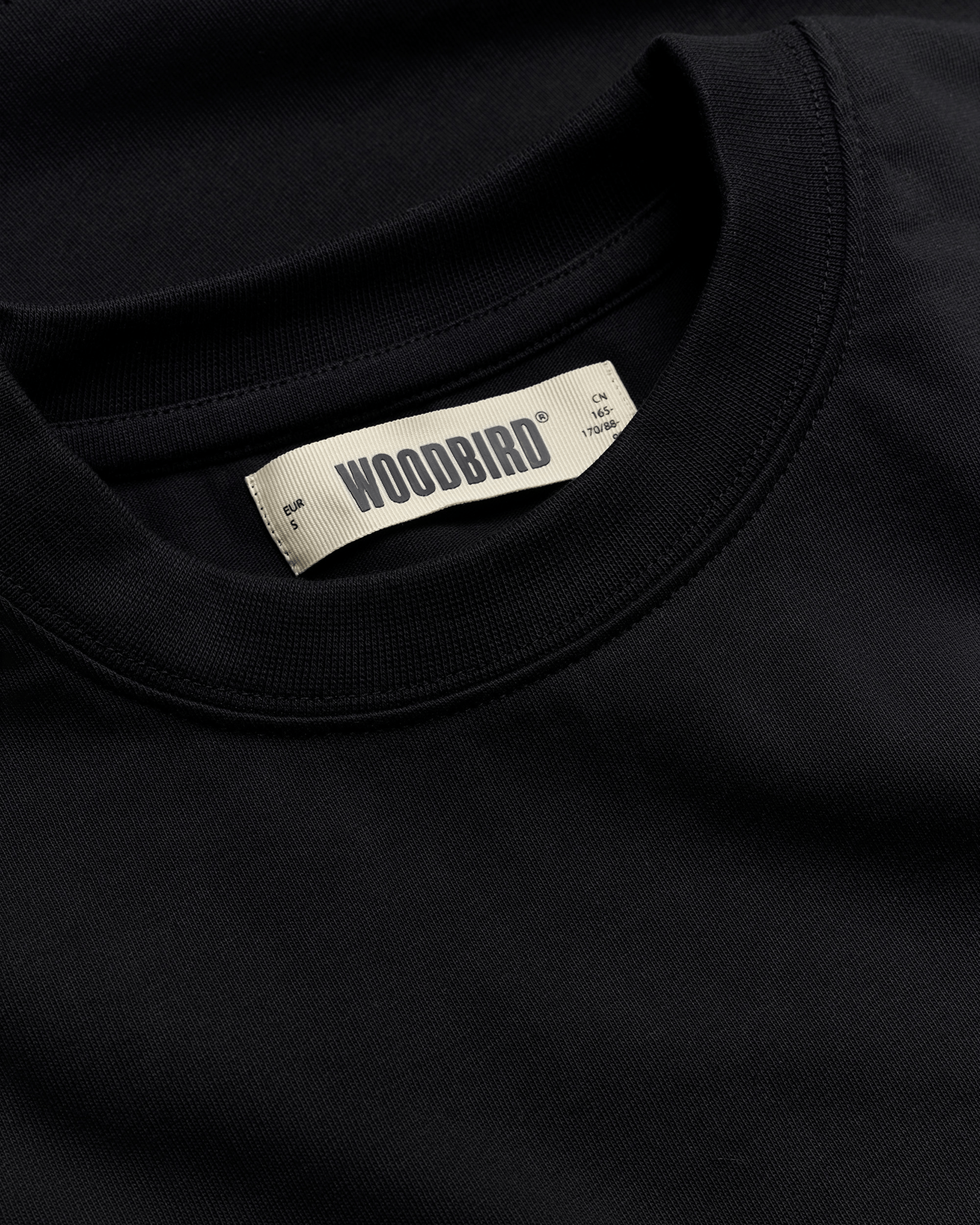 Woodbird Female WBJuno Octo Tee T-Shirts Black