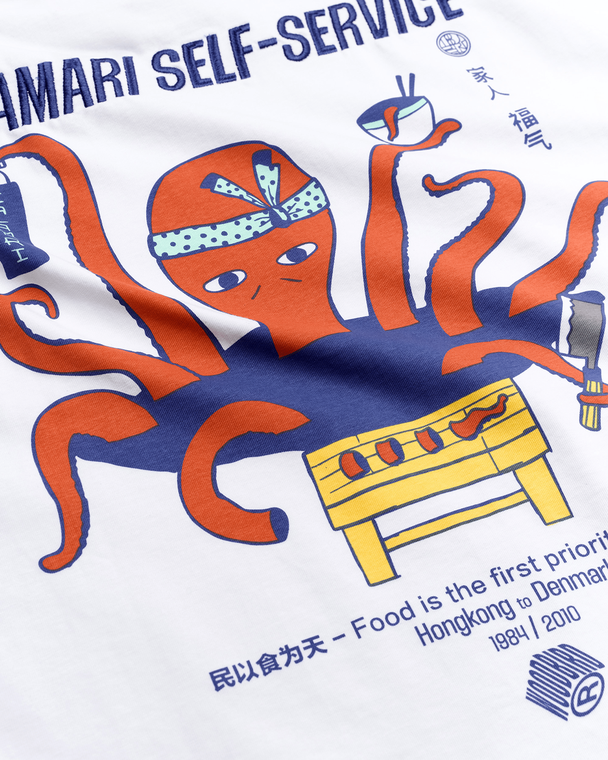 Woodbird Female WBJuno Octo Tee T-Shirts White