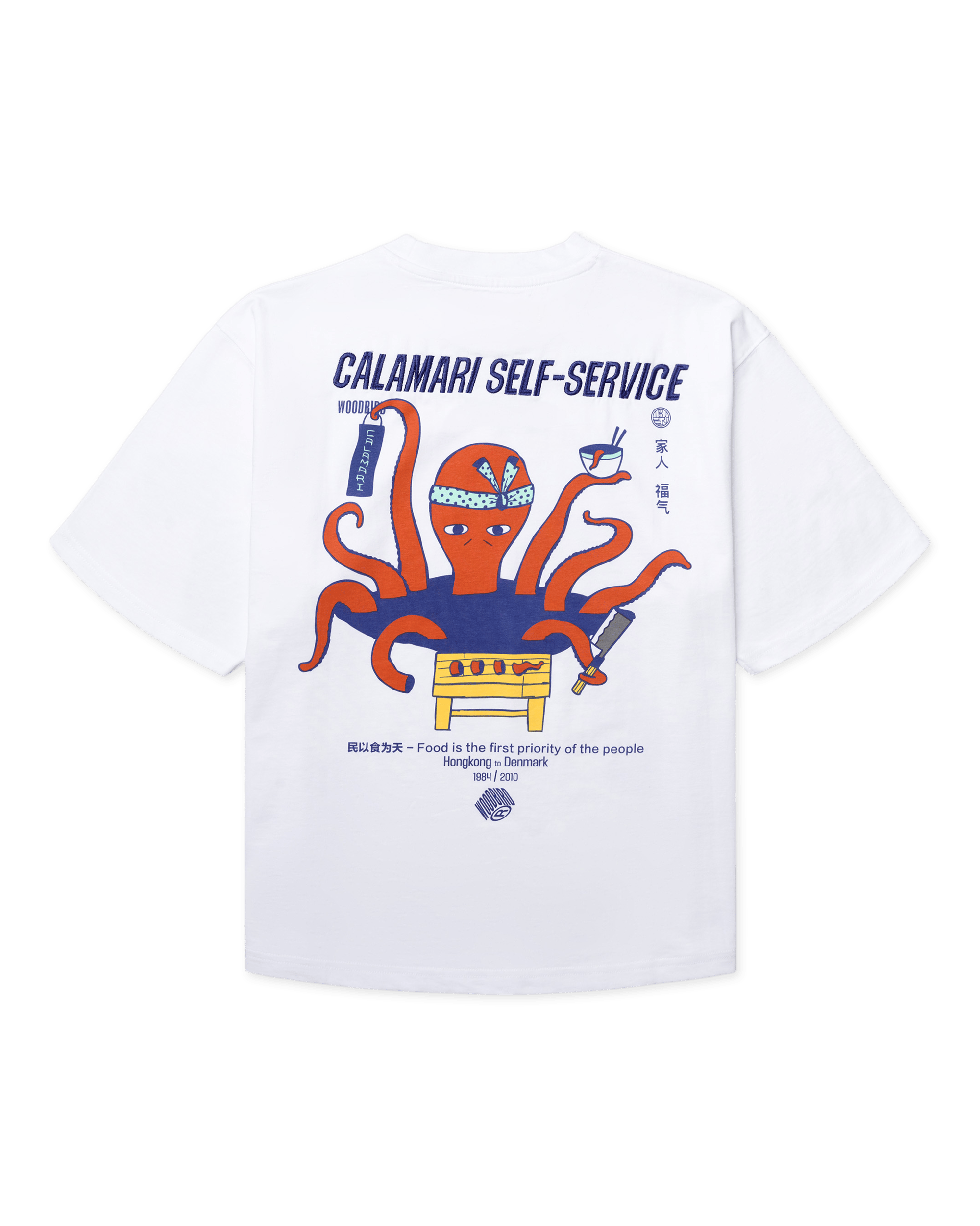 Woodbird Female WBJuno Octo Tee T-Shirts White